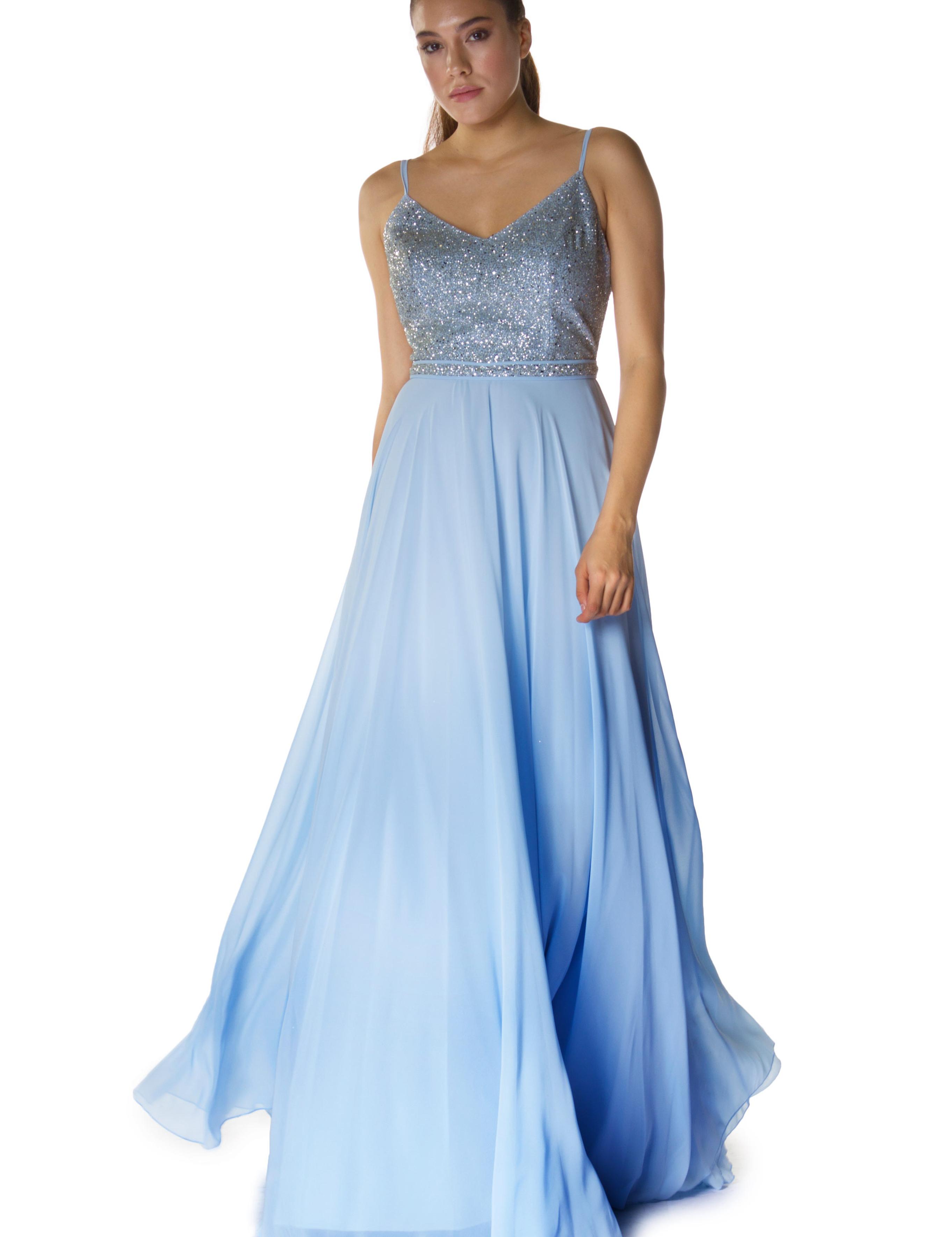 MAVI Uzun Abiye Elbise