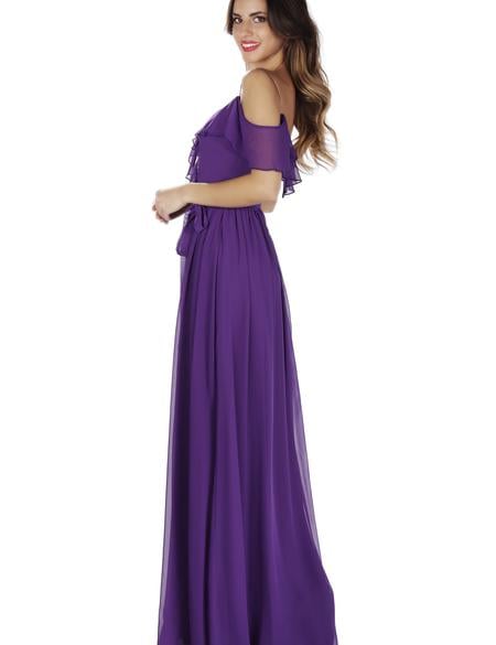 MOR Uzun Abiye Elbise - 50218204001