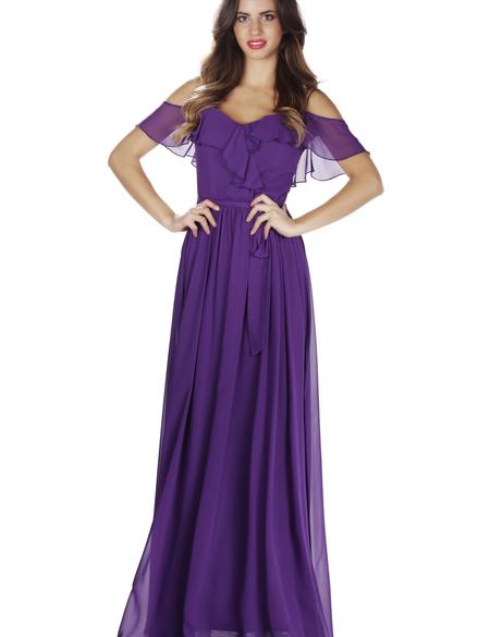 MOR Uzun Abiye Elbise - 50218204001