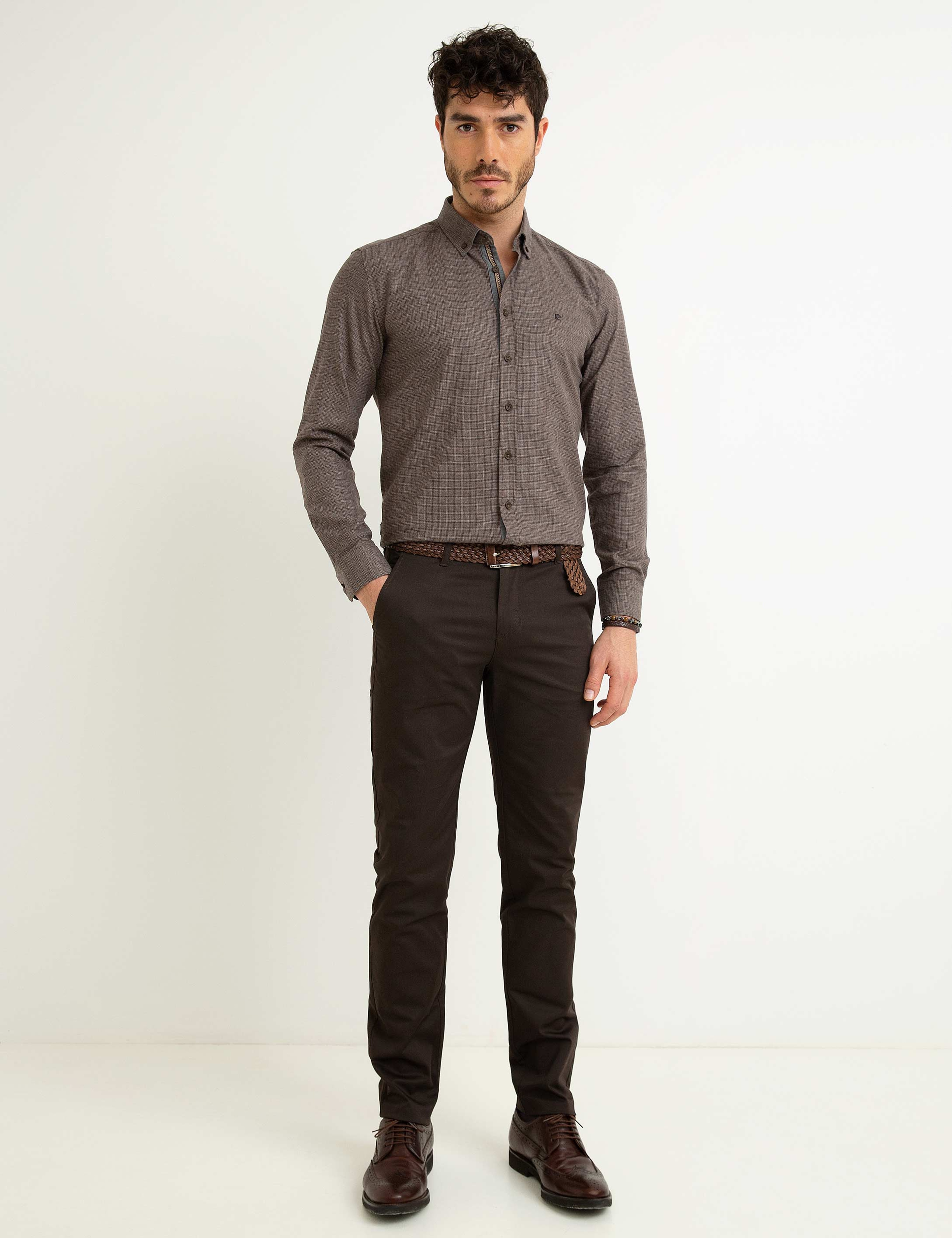Kahverengi Chino Pantolon - Image 1