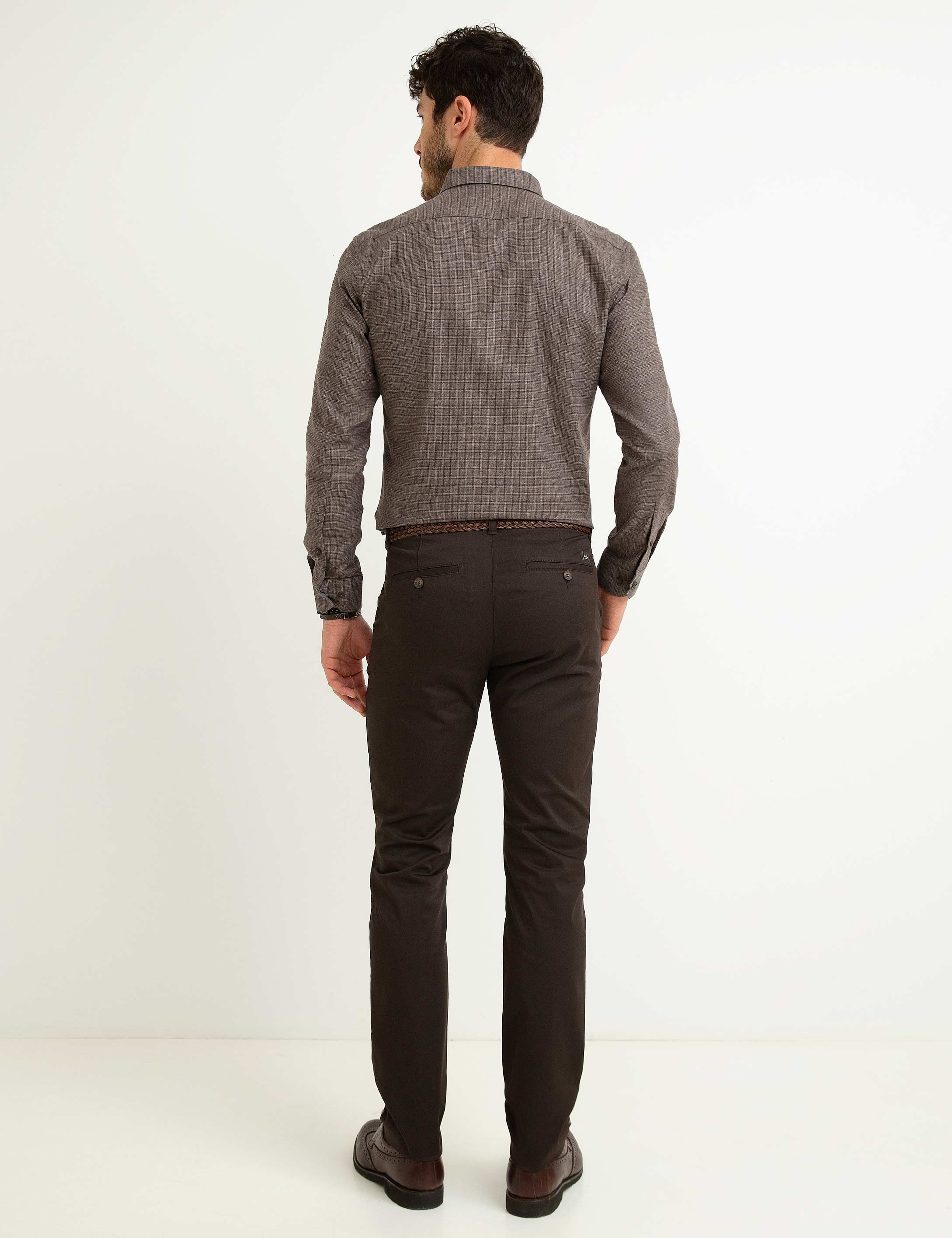 Kahverengi Chino Pantolon - Image 3