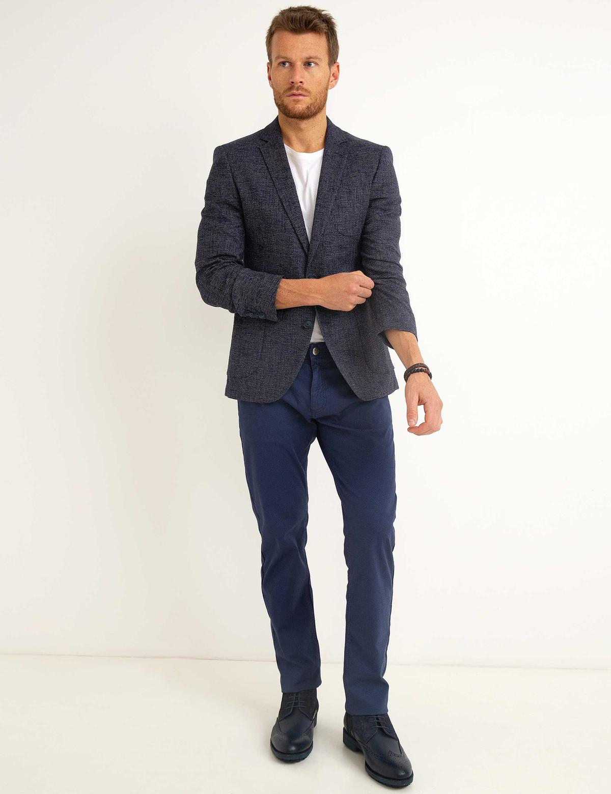 İndigo Slim Fit Kanvas Pantolon - 50200794015