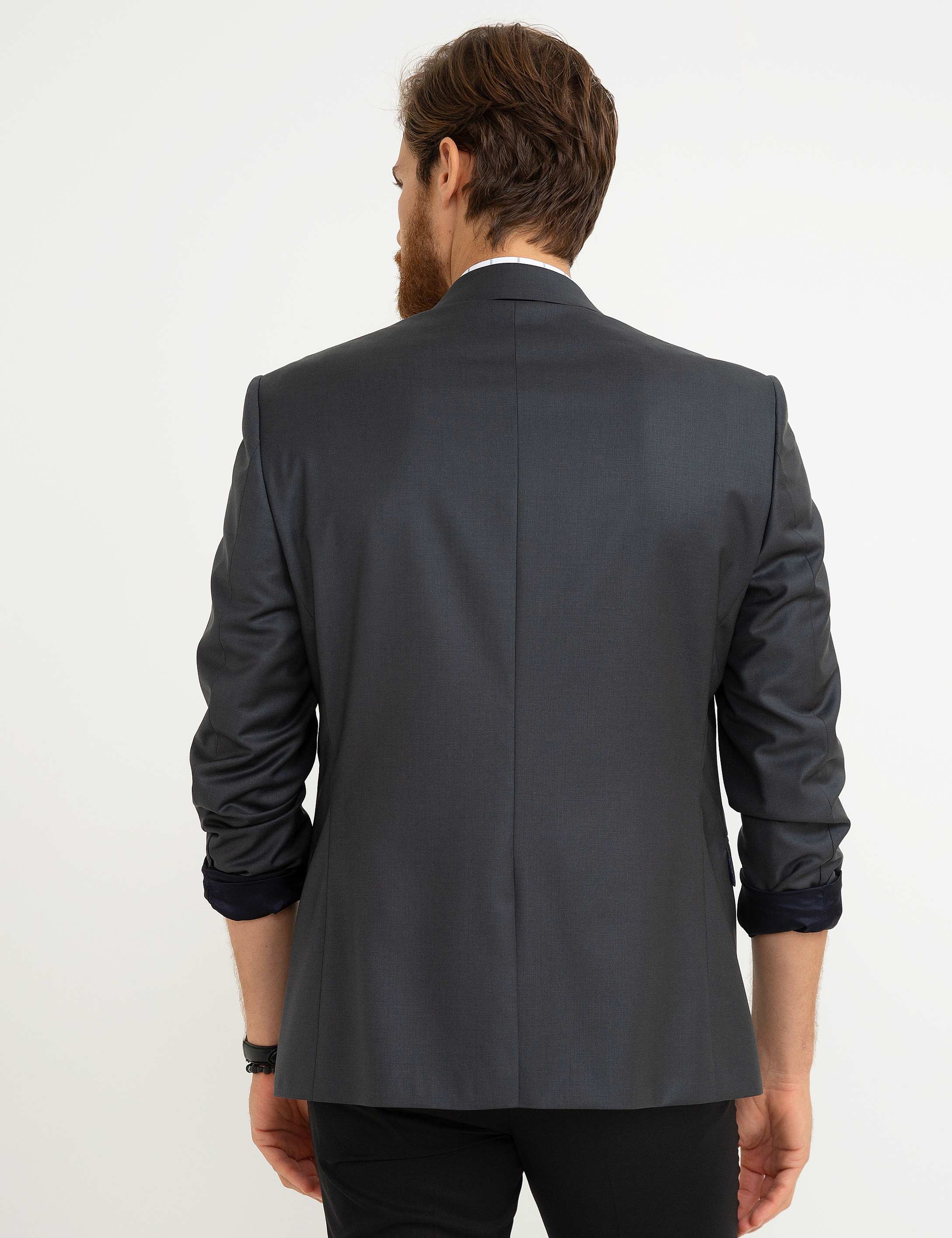Füme Slim Fit Ceket - Image 4