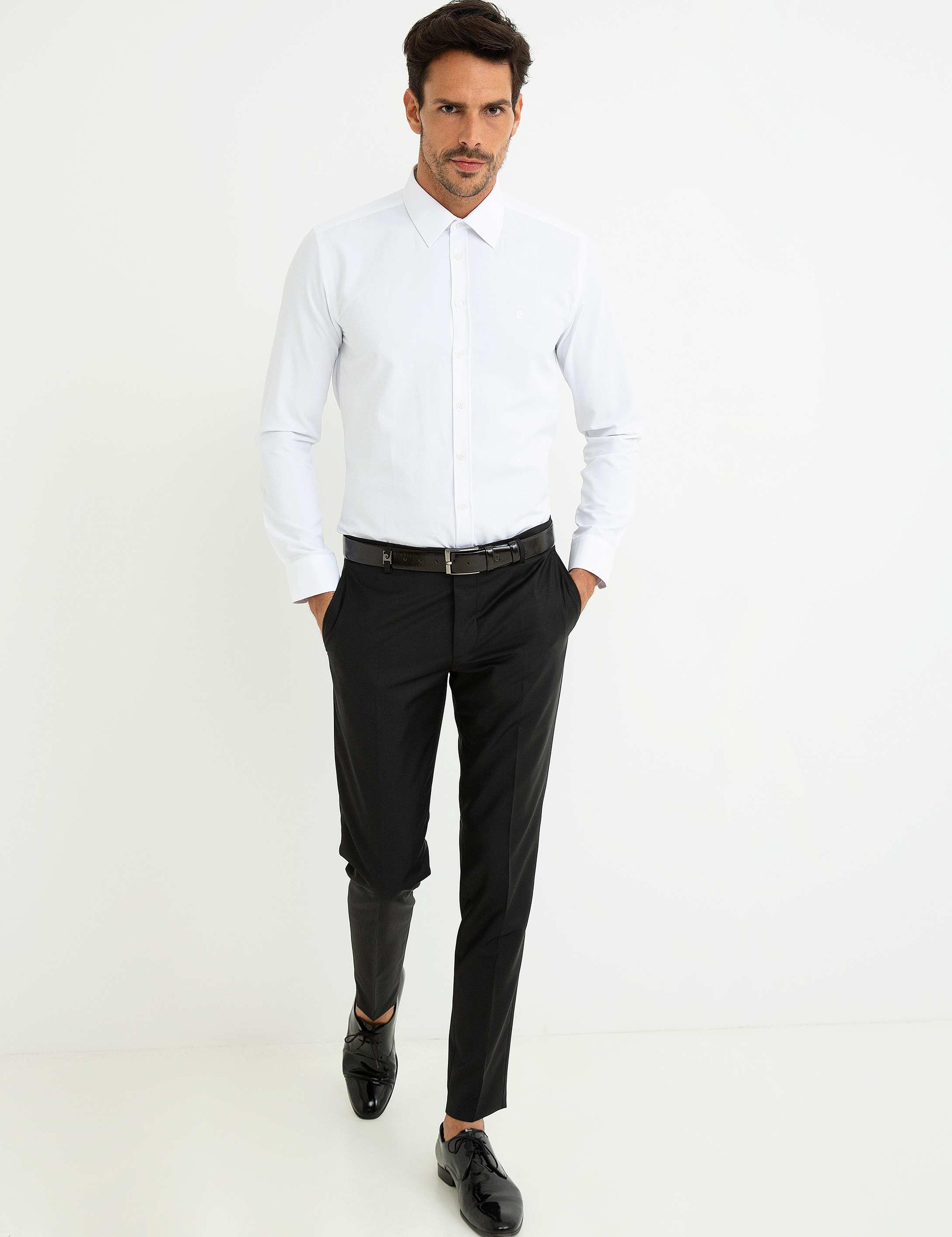 Siyah Ekstra Slim Fit Pantolon