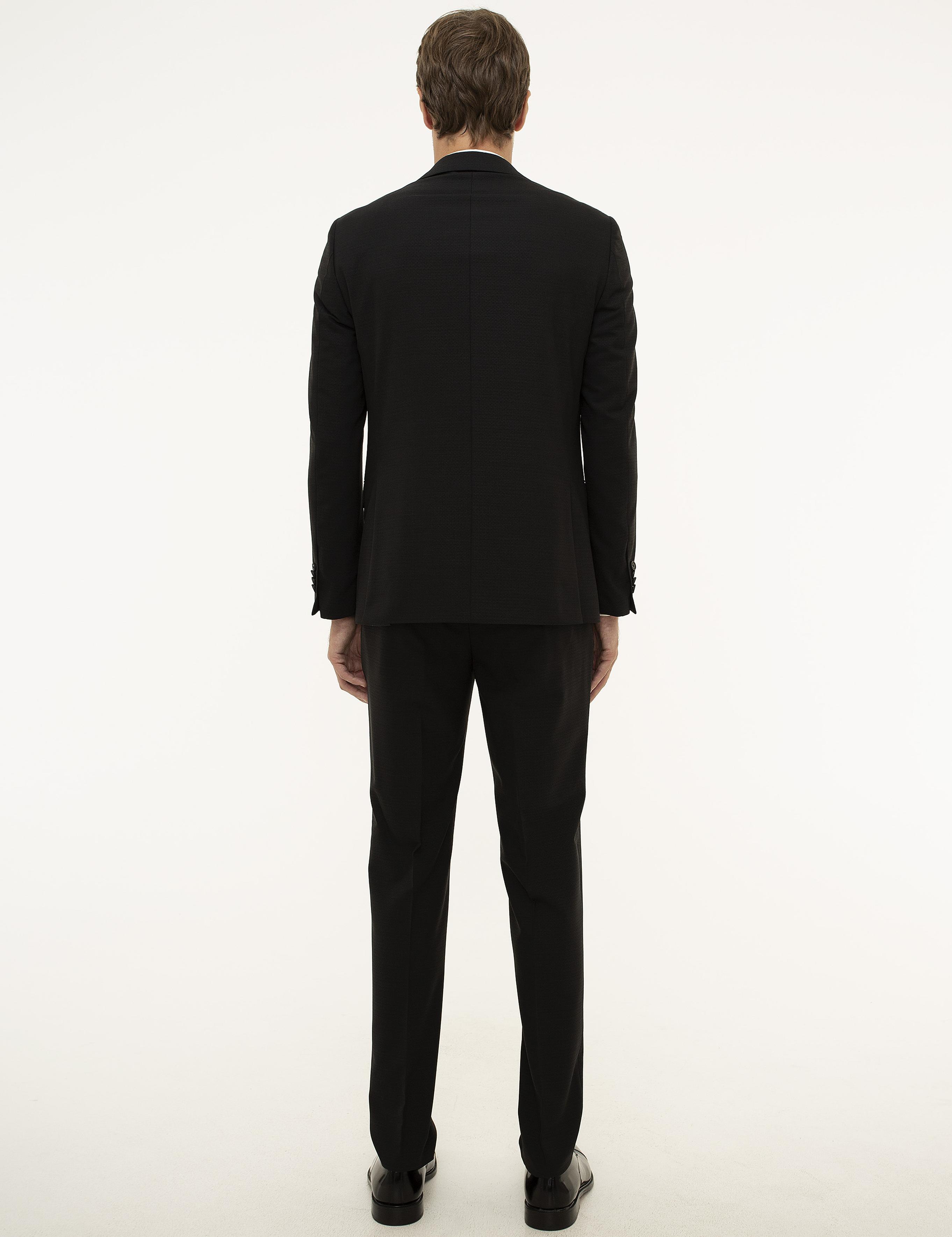 Siyah Ex. Slim Fit Takım Elbise