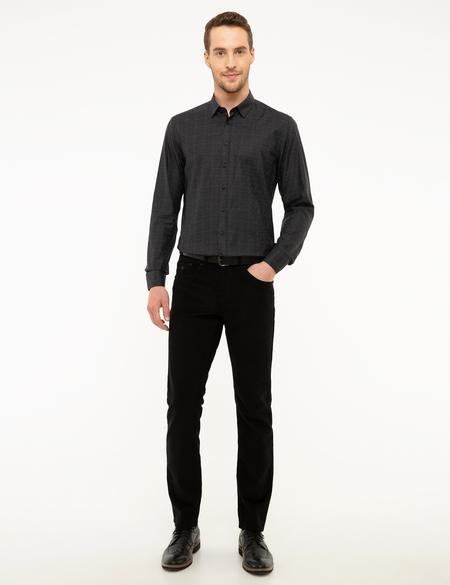 Siyah Slim Fit Gömlek - 50209247002