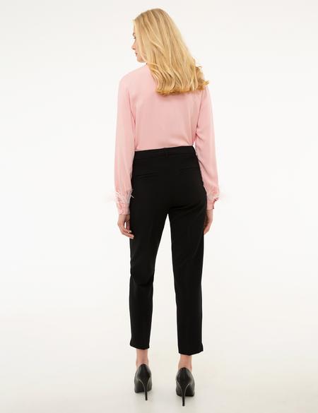 Siyah Slim Fit Kumaş Pantolon - 50207679006