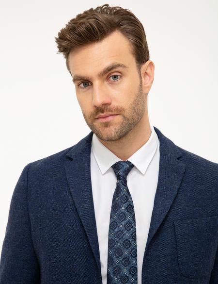 Açık Lacivert Ekstra Slim Fit Ceket - 50194621008