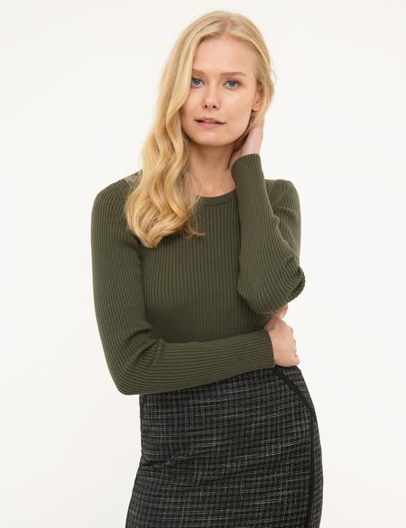 Haki Triko Kazak - 50197414102