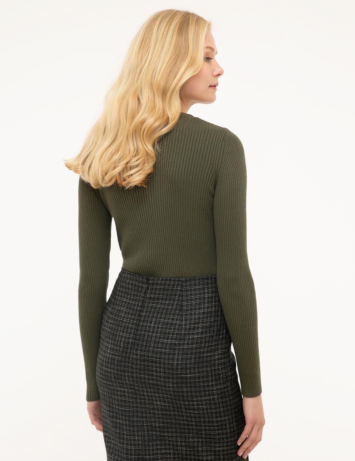 Haki Triko Kazak - 50197414102