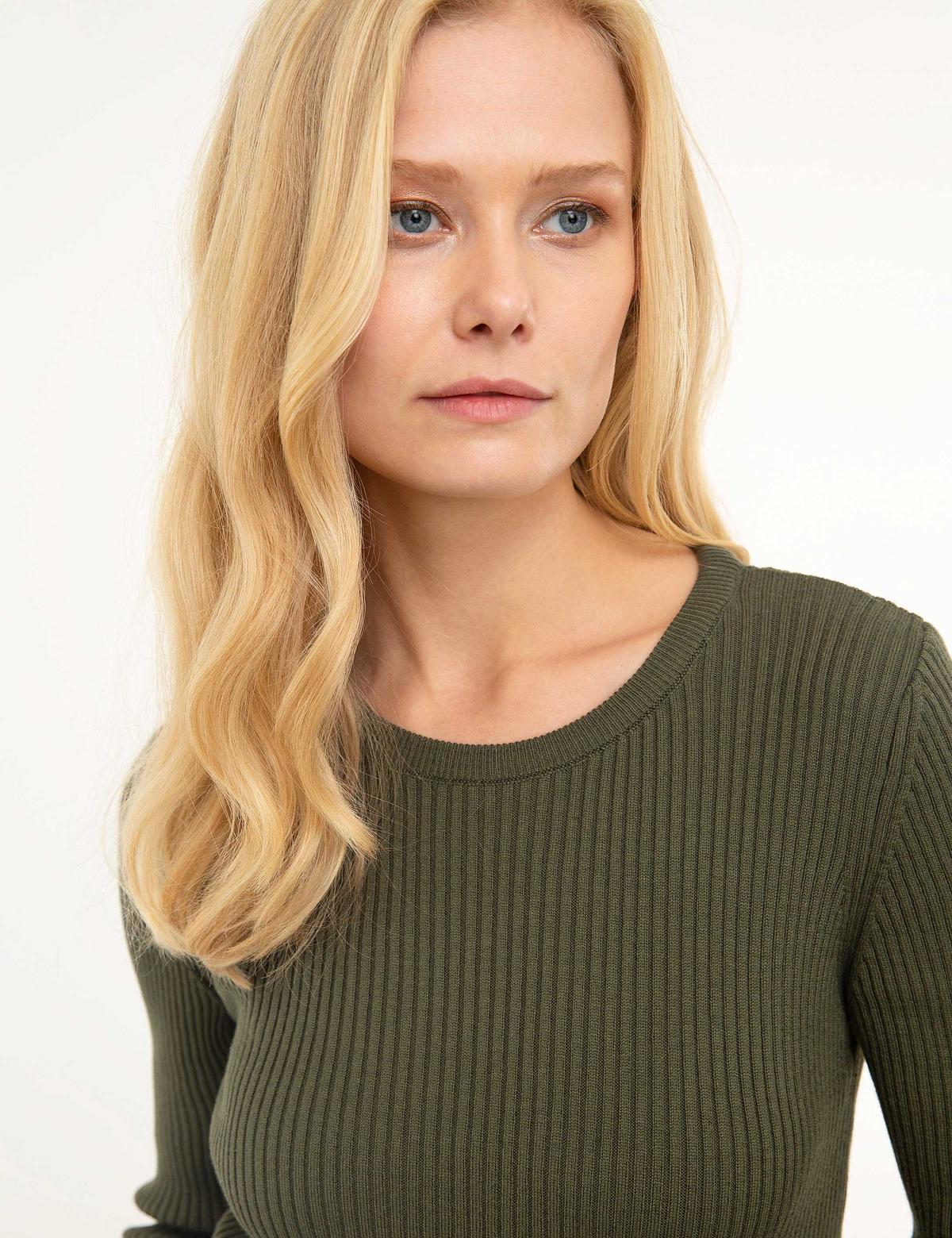 Haki Triko Kazak - 50197414102