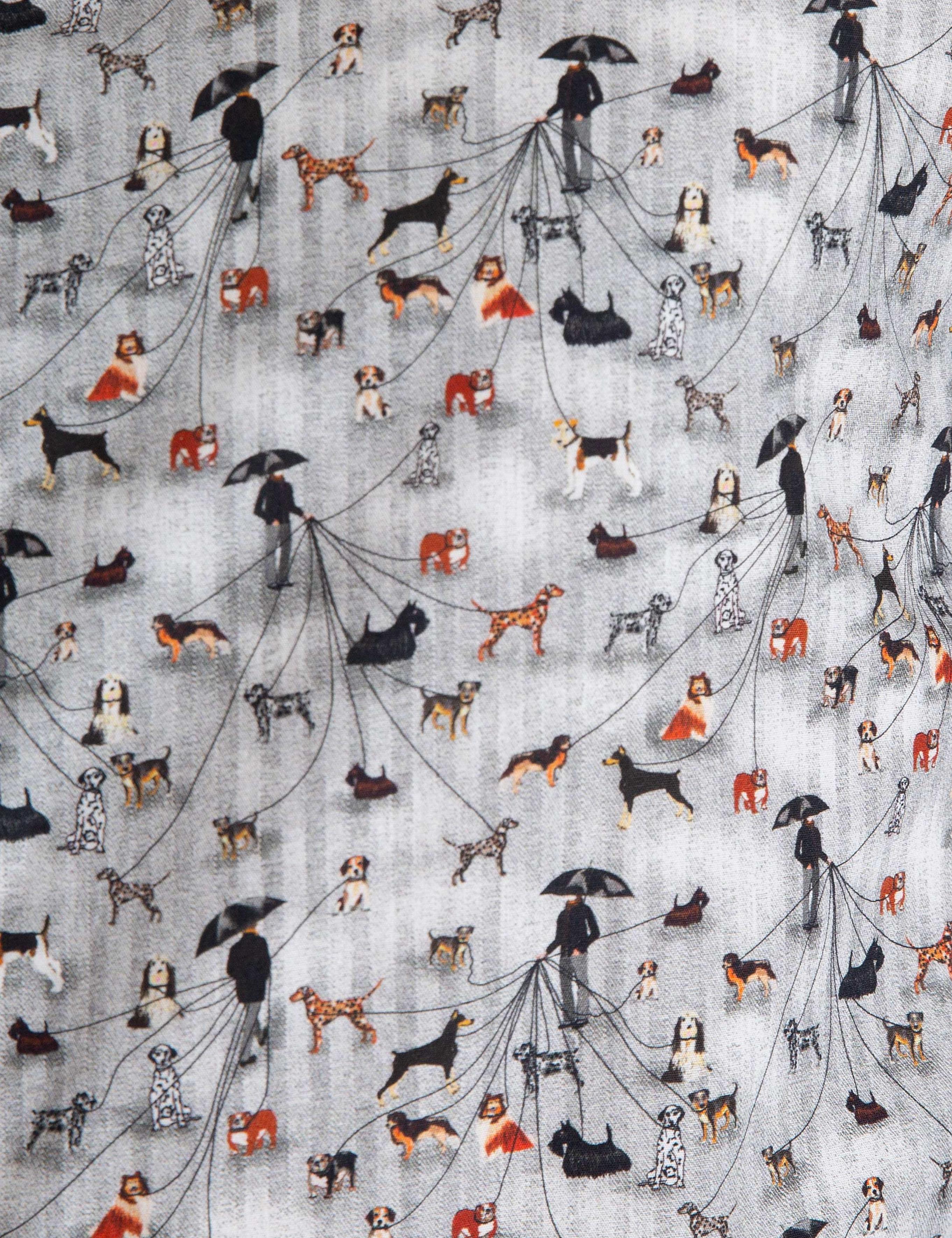 Gri Slim Fit Gömlek