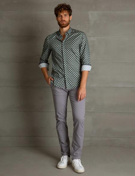 Yeşil Slim Fit Gömlek - 50193515019