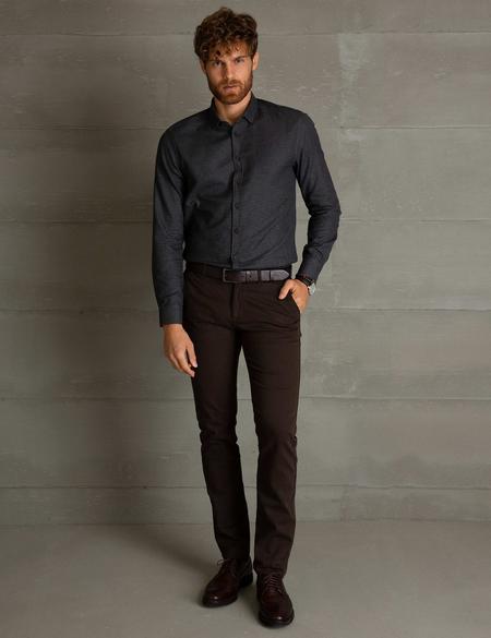 Siyah Slim Fit Gömlek - 50193991010