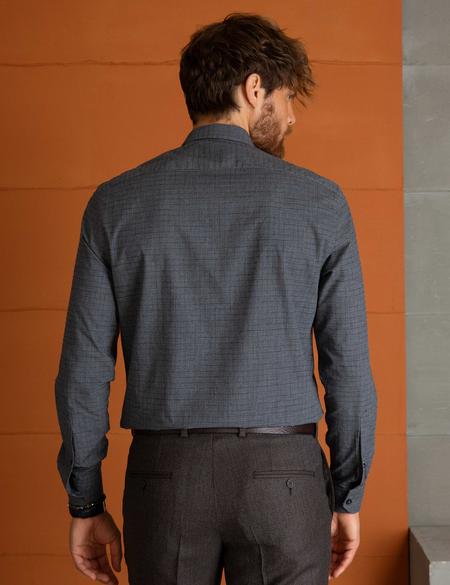 Siyah Slim Fit Gömlek - 50194004007