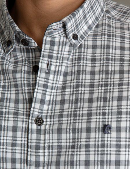 Gri Slim Fit Gömlek - 50194034024