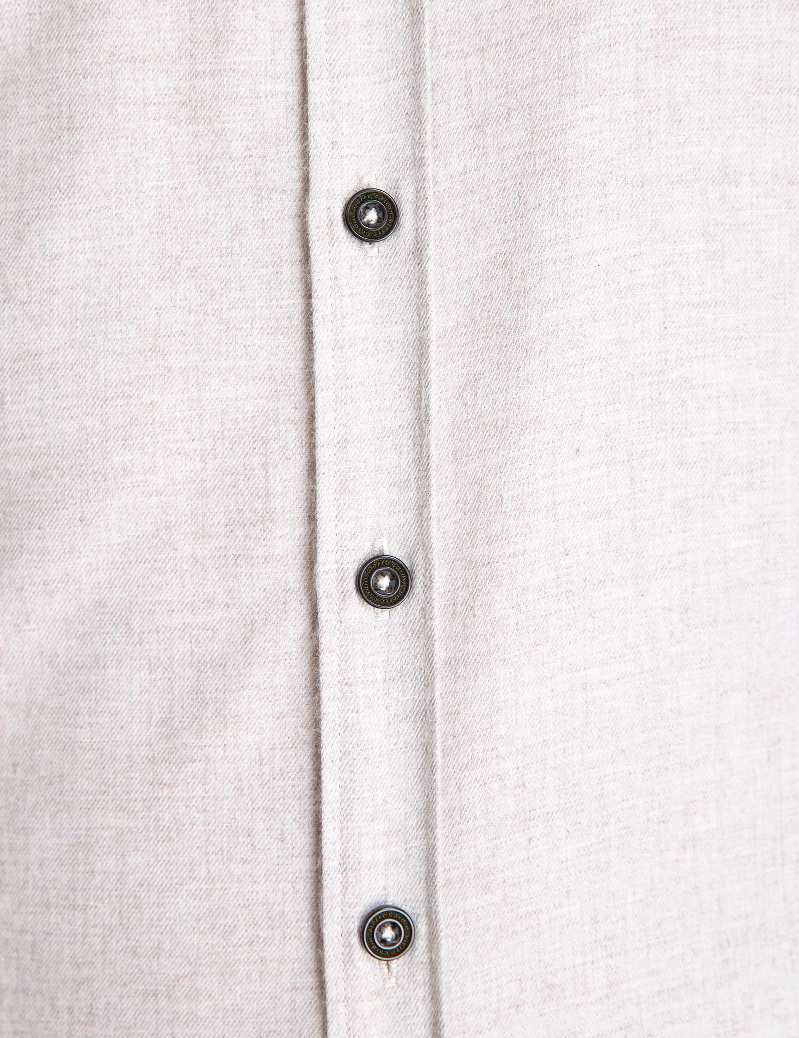 Bej Regular Fit Gömlek