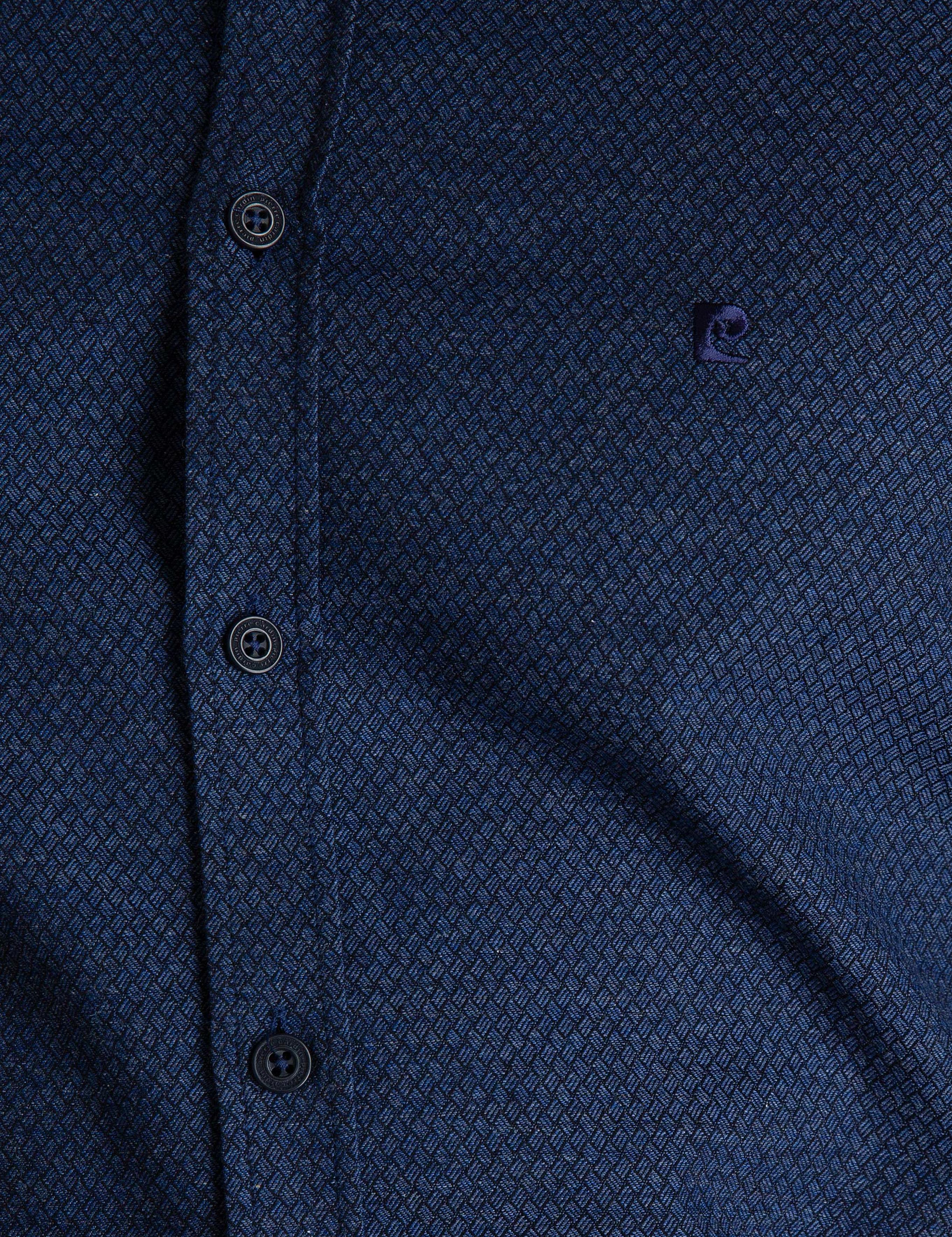 Lacivert Slim Fit Gömlek