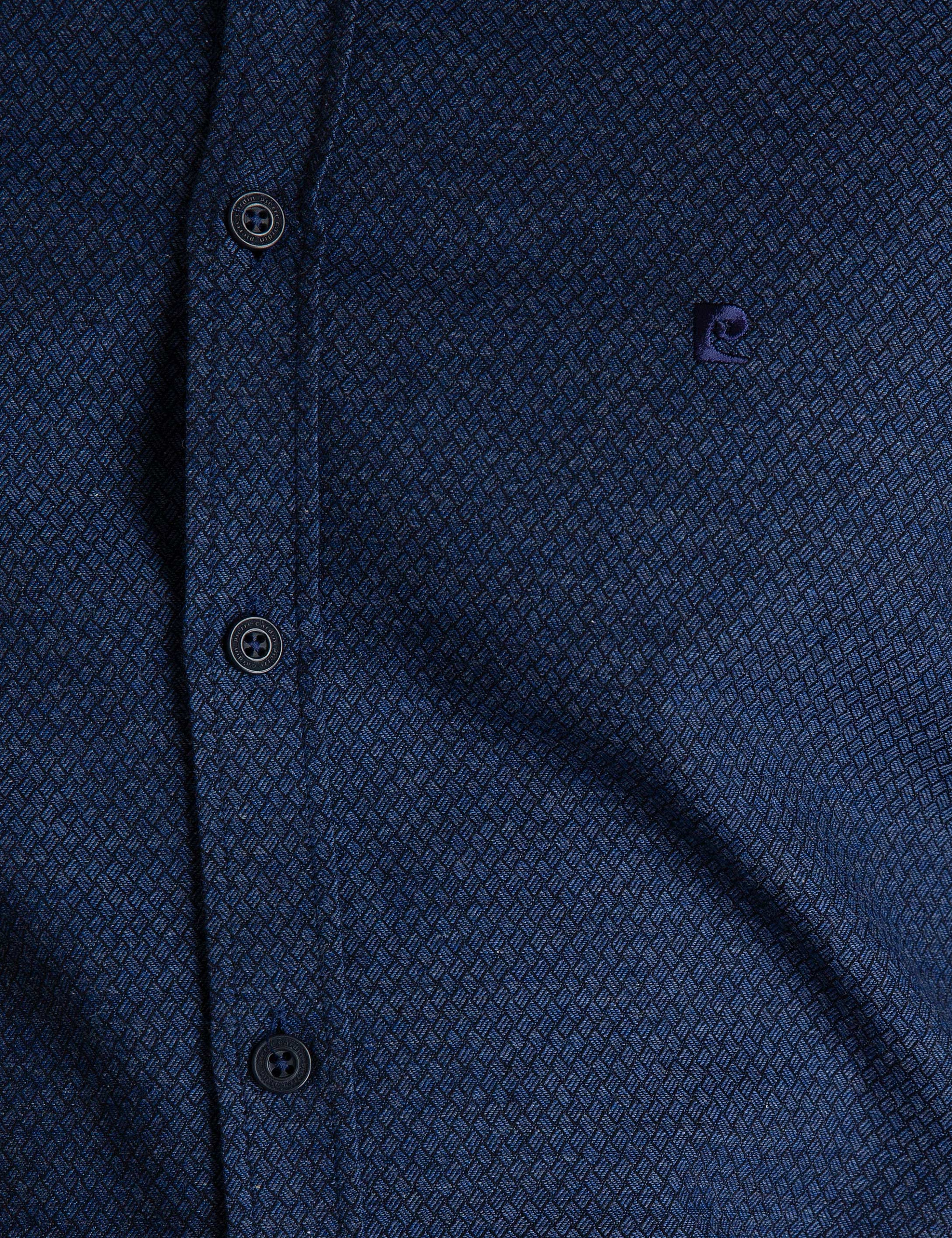 Lacivert Slim Fit Gömlek - Image 4