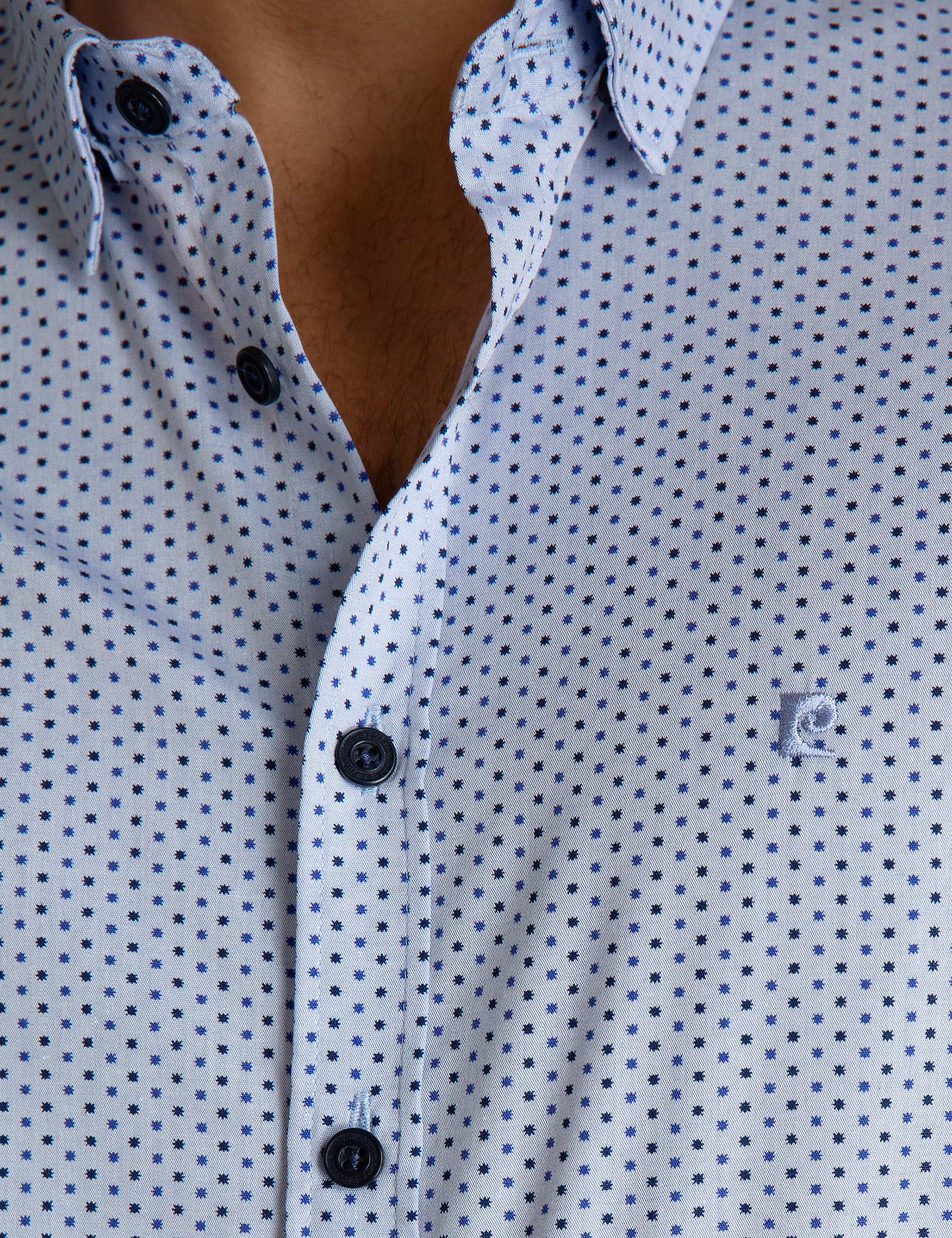 Mavi Slim Fit Gömlek