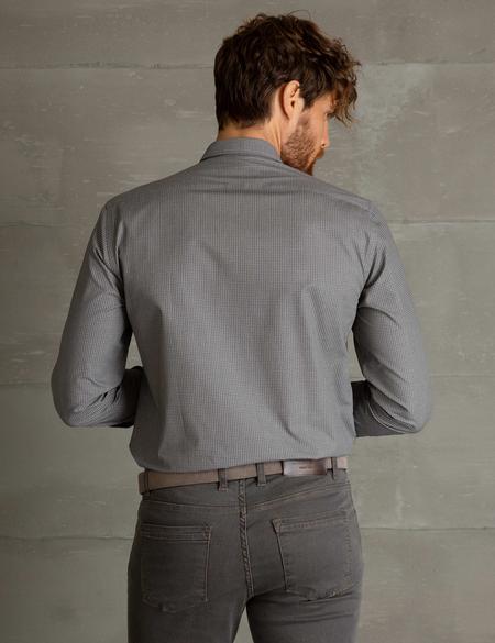 Gri Slim Fit Gömlek - 50194676001