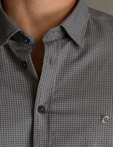 Gri Slim Fit Gömlek - 50194676001