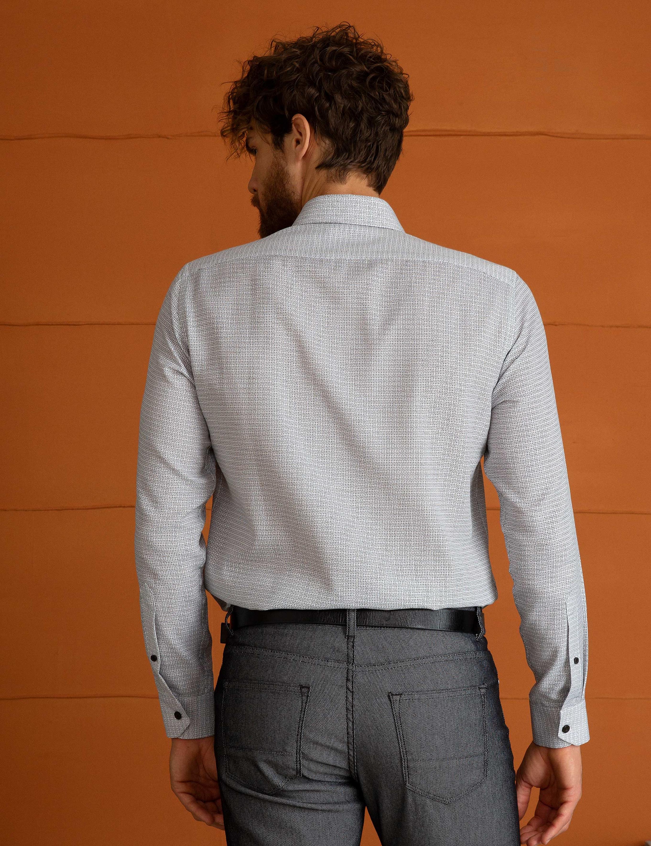 Beyaz Slim Fit Gömlek