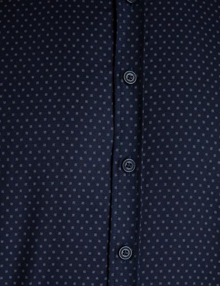 Lacivert Slim Fit Gömlek - 50194692002