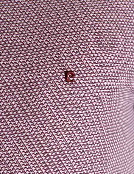 Kırmızı Slim Fit Uzun Kollu Gömlek - 50194917010