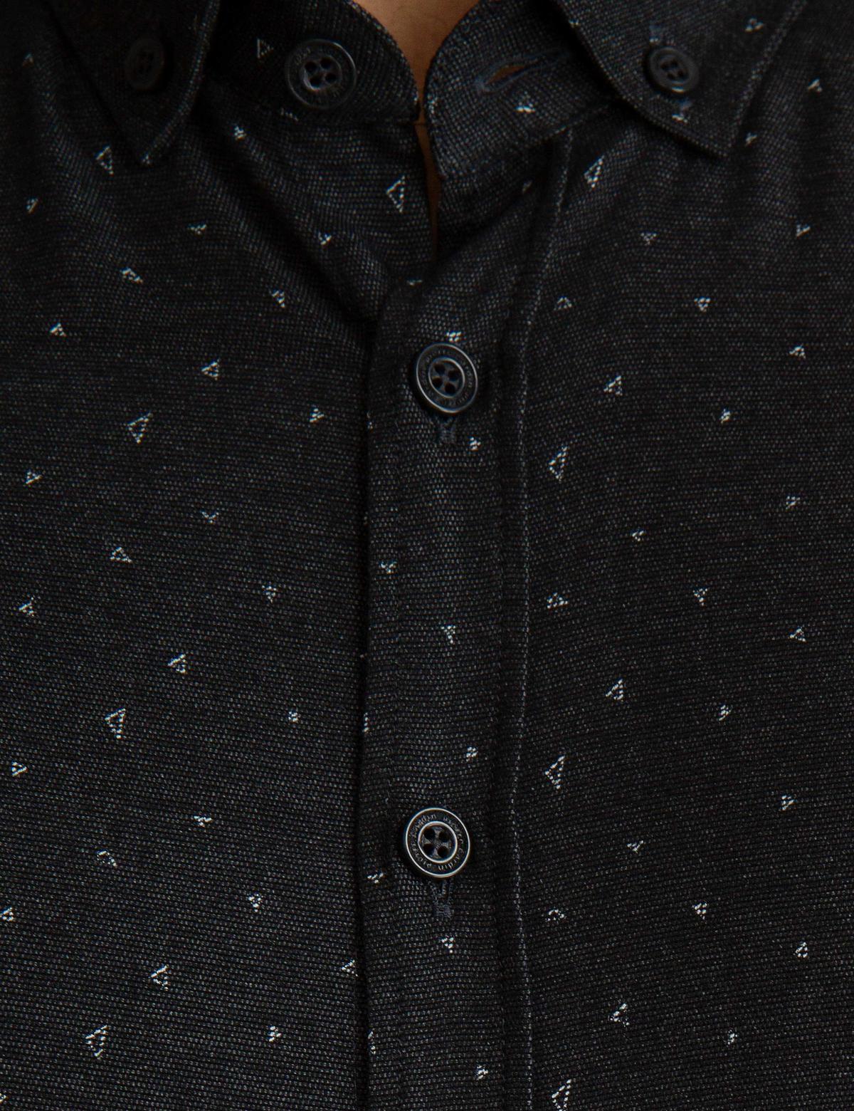 Antrasit Slim Fit Gömlek - 50194945001