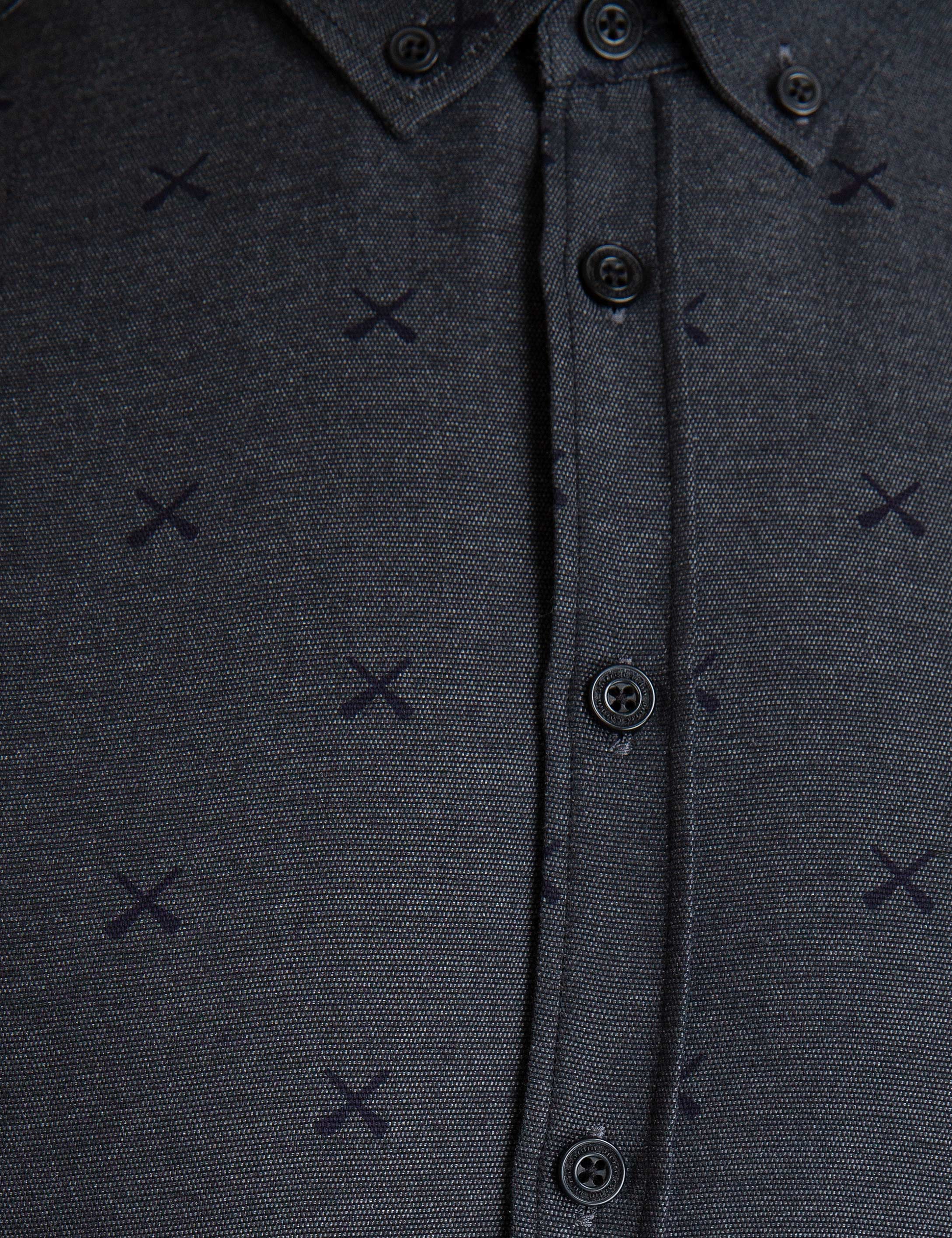 Lacivert Slim Fit Gömlek