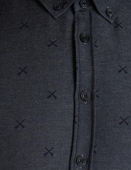 Lacivert Slim Fit Gömlek - 50194968001