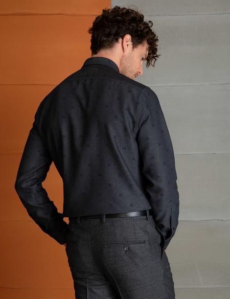 Lacivert Slim Fit Gömlek - 50194968001