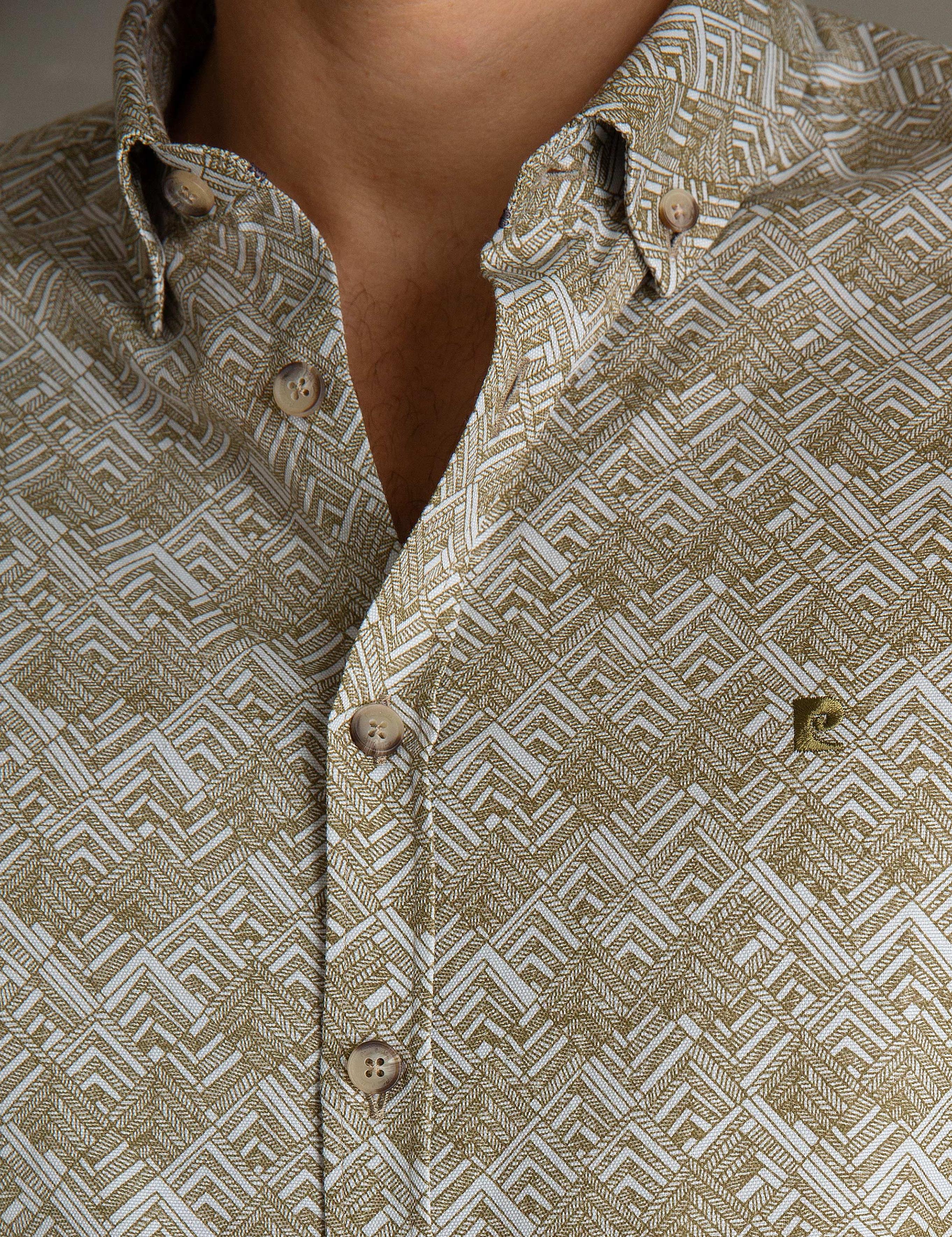 Yeşil Slim Fit Gömlek