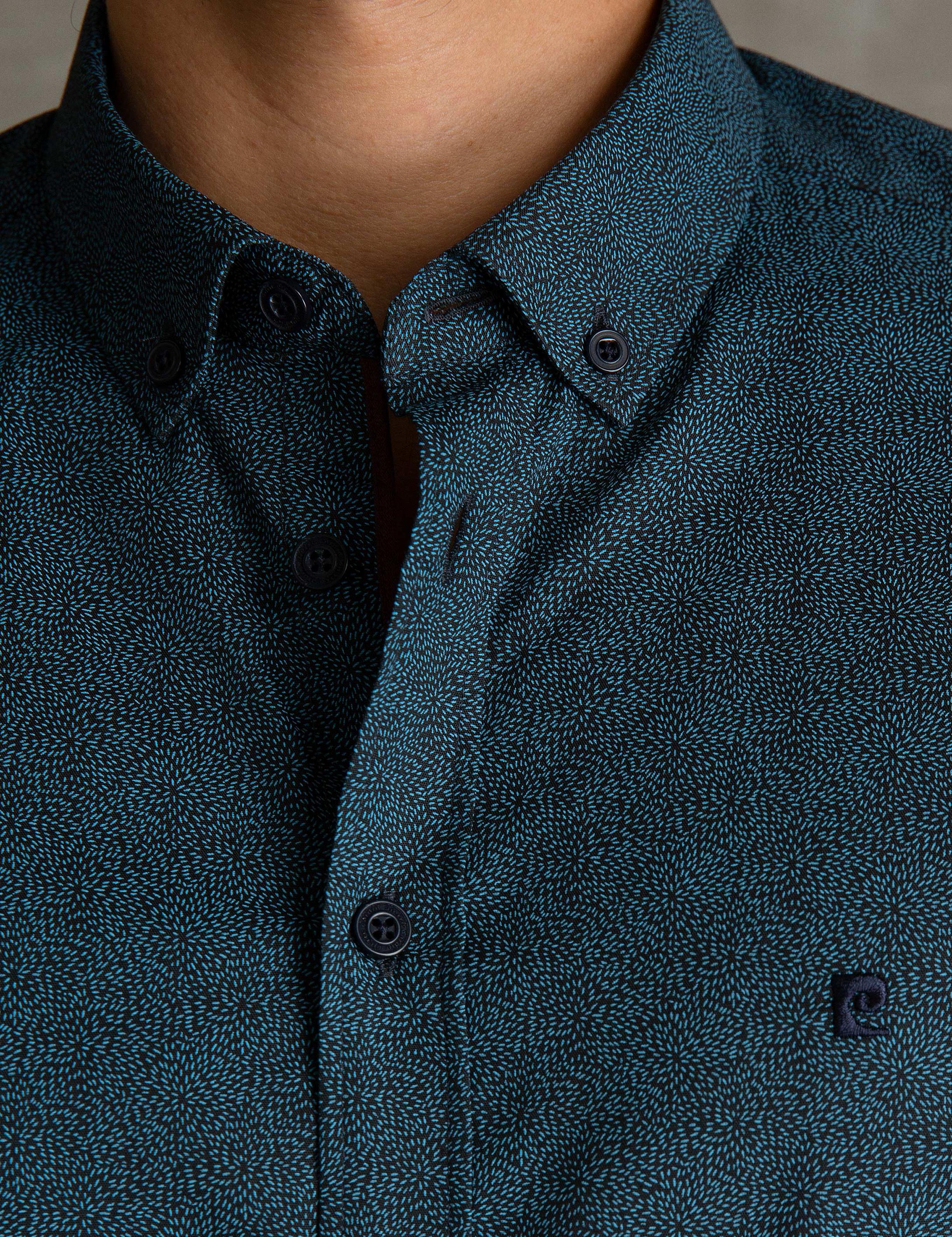 Lacivert Slim Fit Gömlek