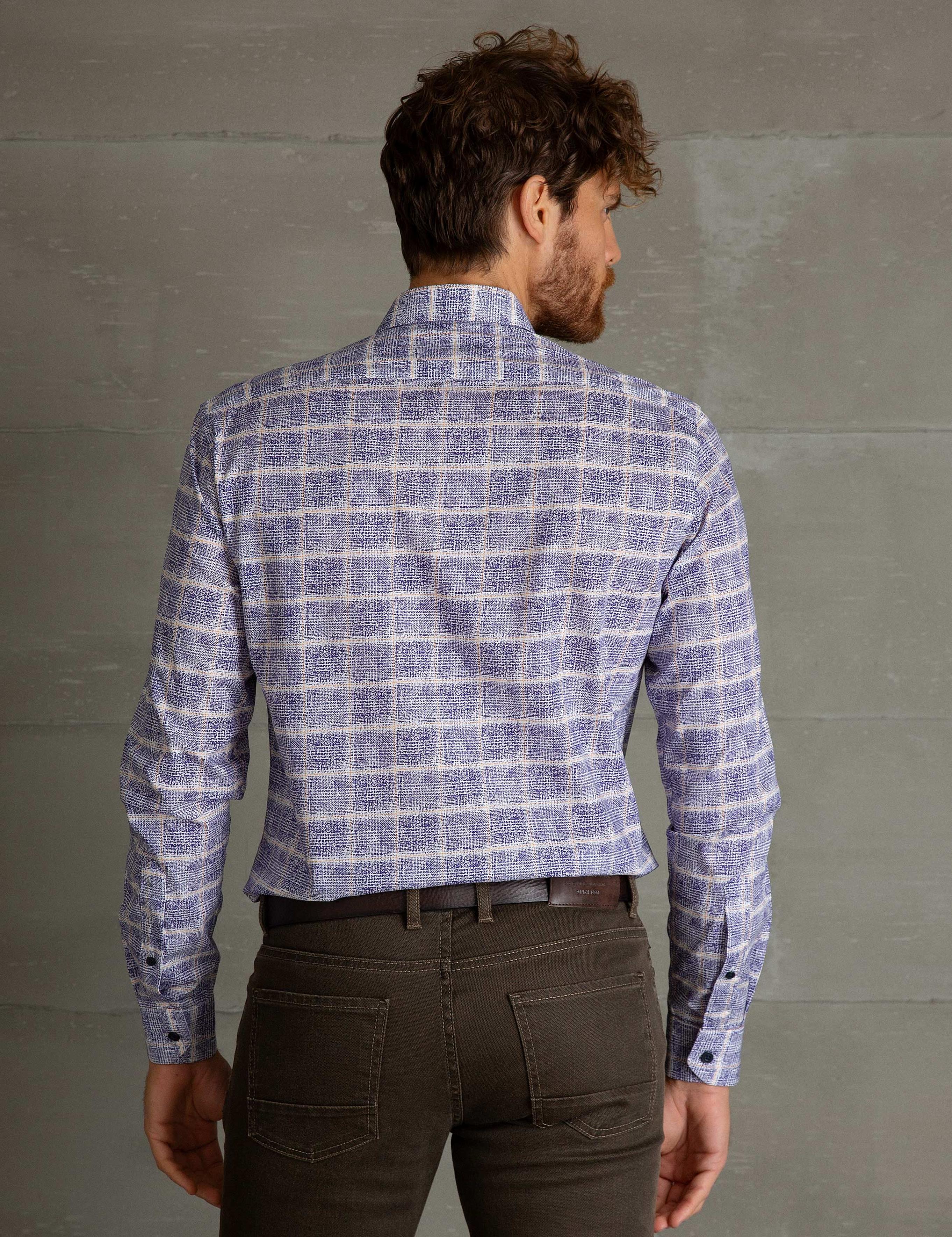 Mavi Slim Fit Gömlek