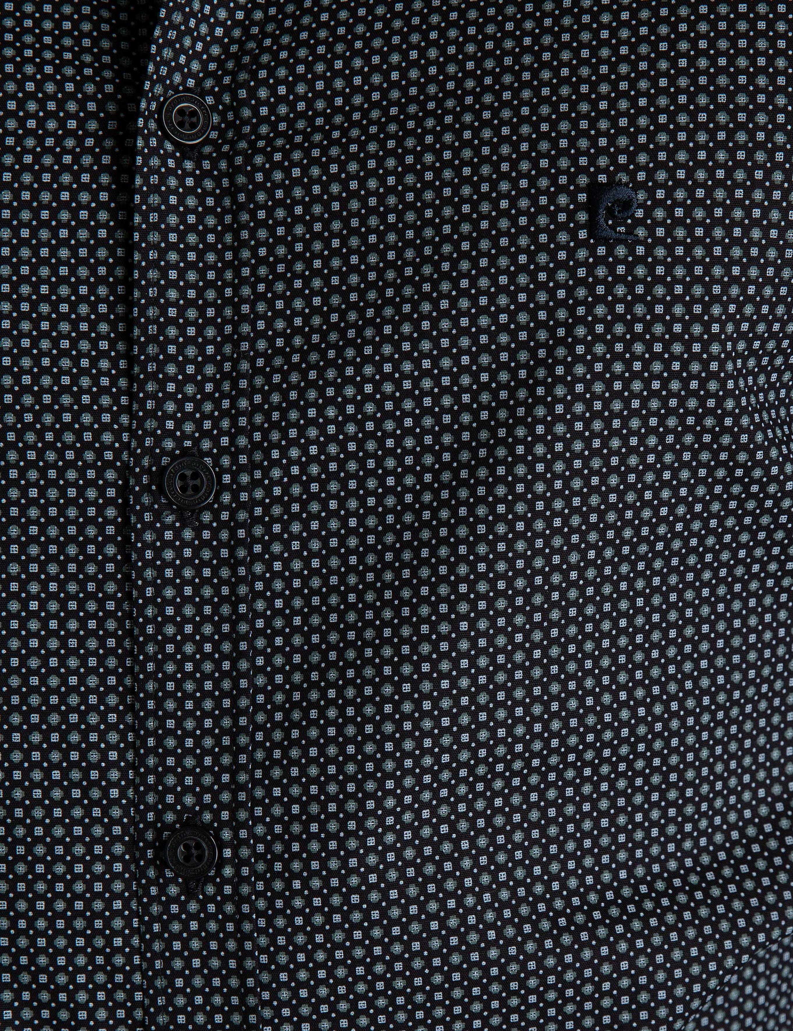 Siyah Slim Fit Gömlek