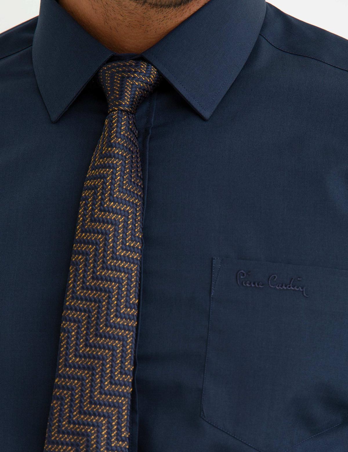 Lacivert Regular Fit Basic Gömlek - 50197102038