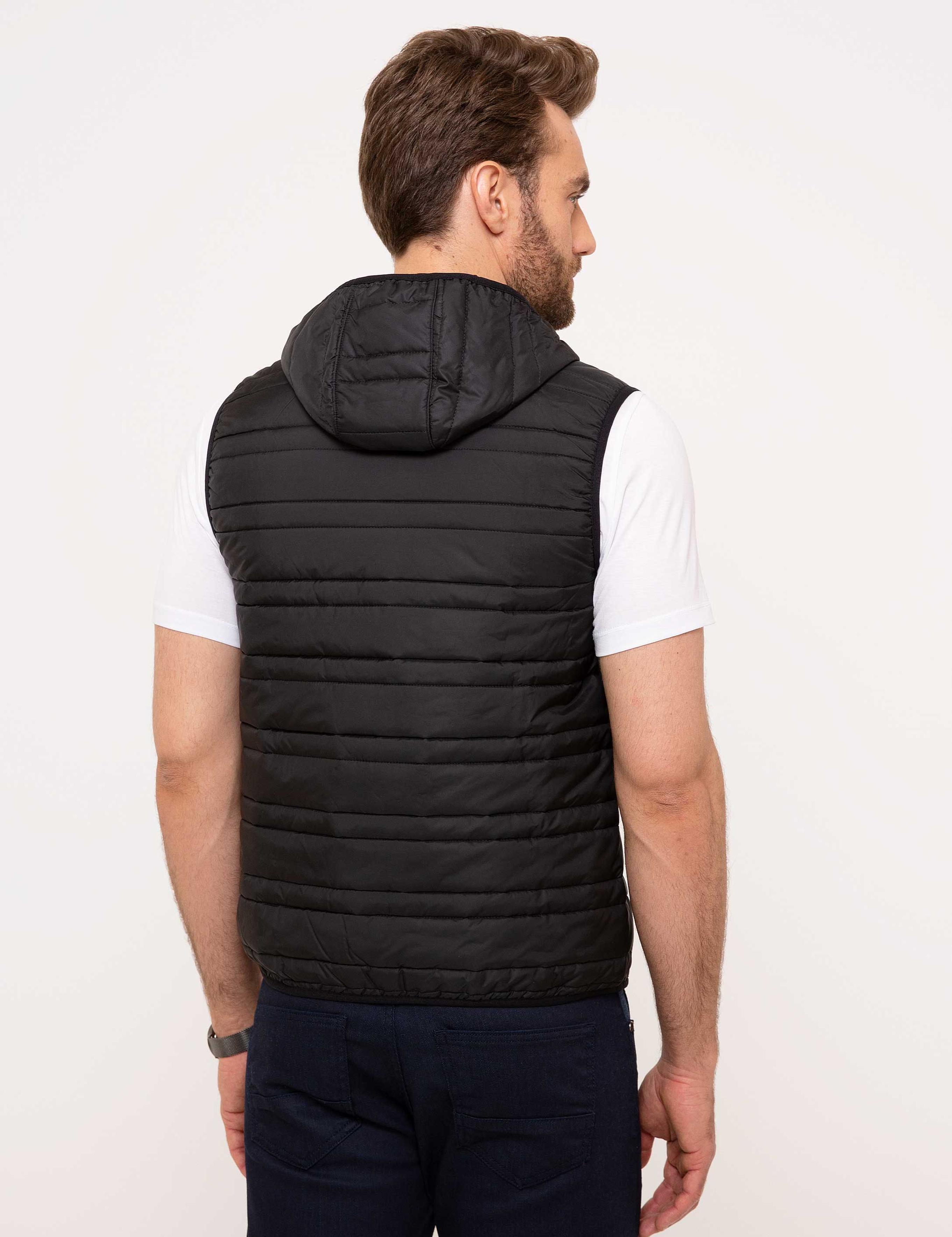 Siyah Standart Fit Sweatshirt