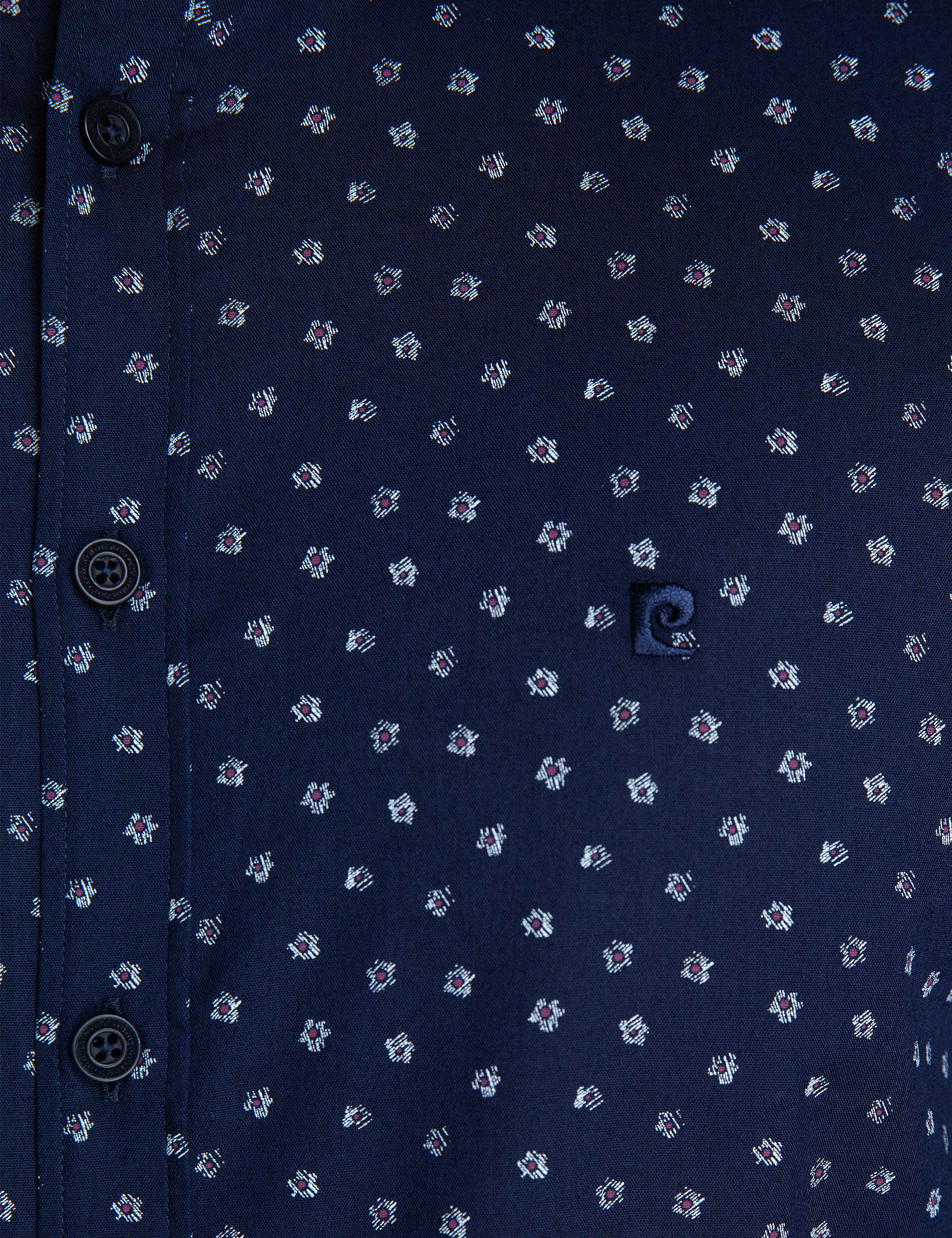 Lacivert Slim Fit Gömlek