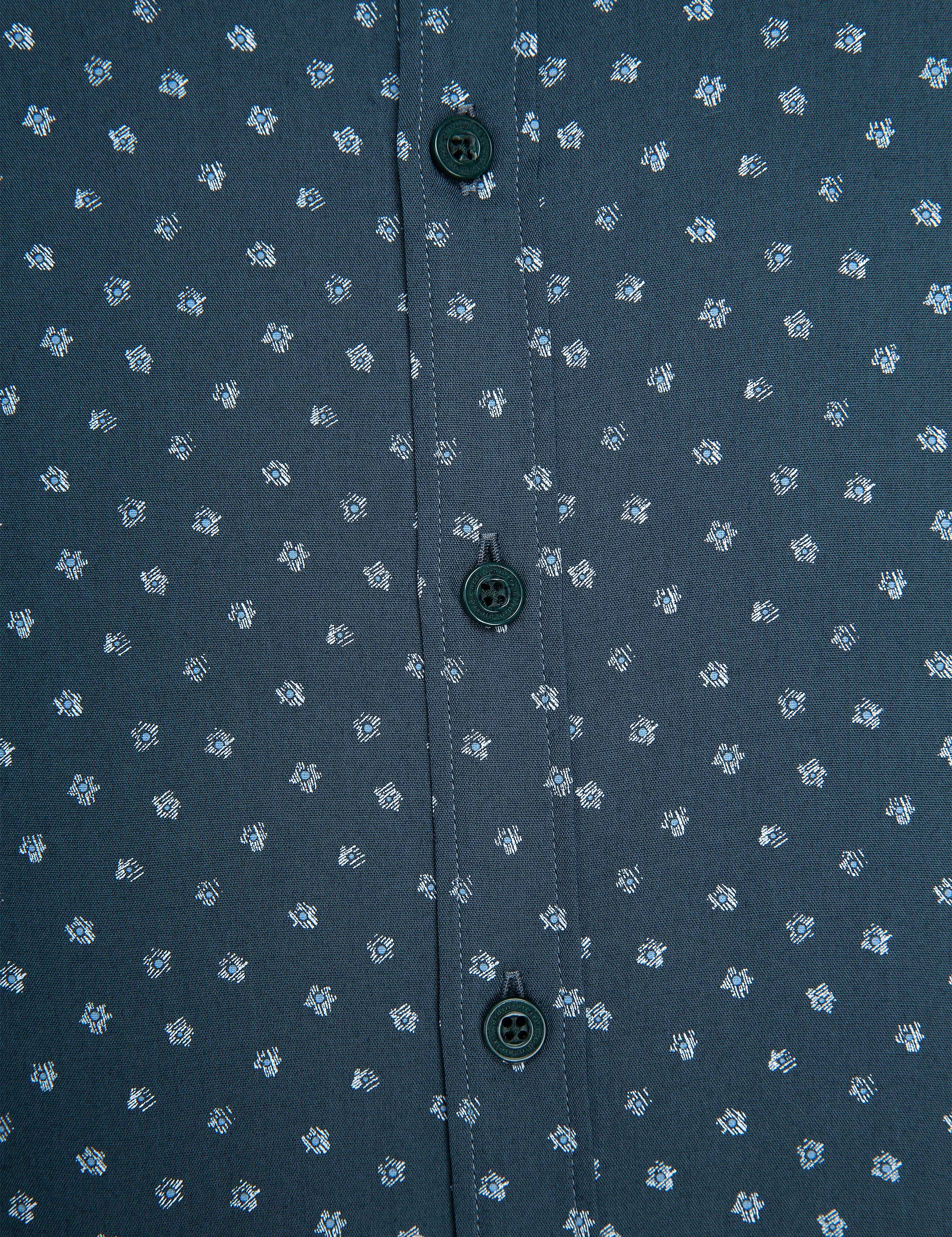 Yeşil Slim Fit Gömlek - Image 4