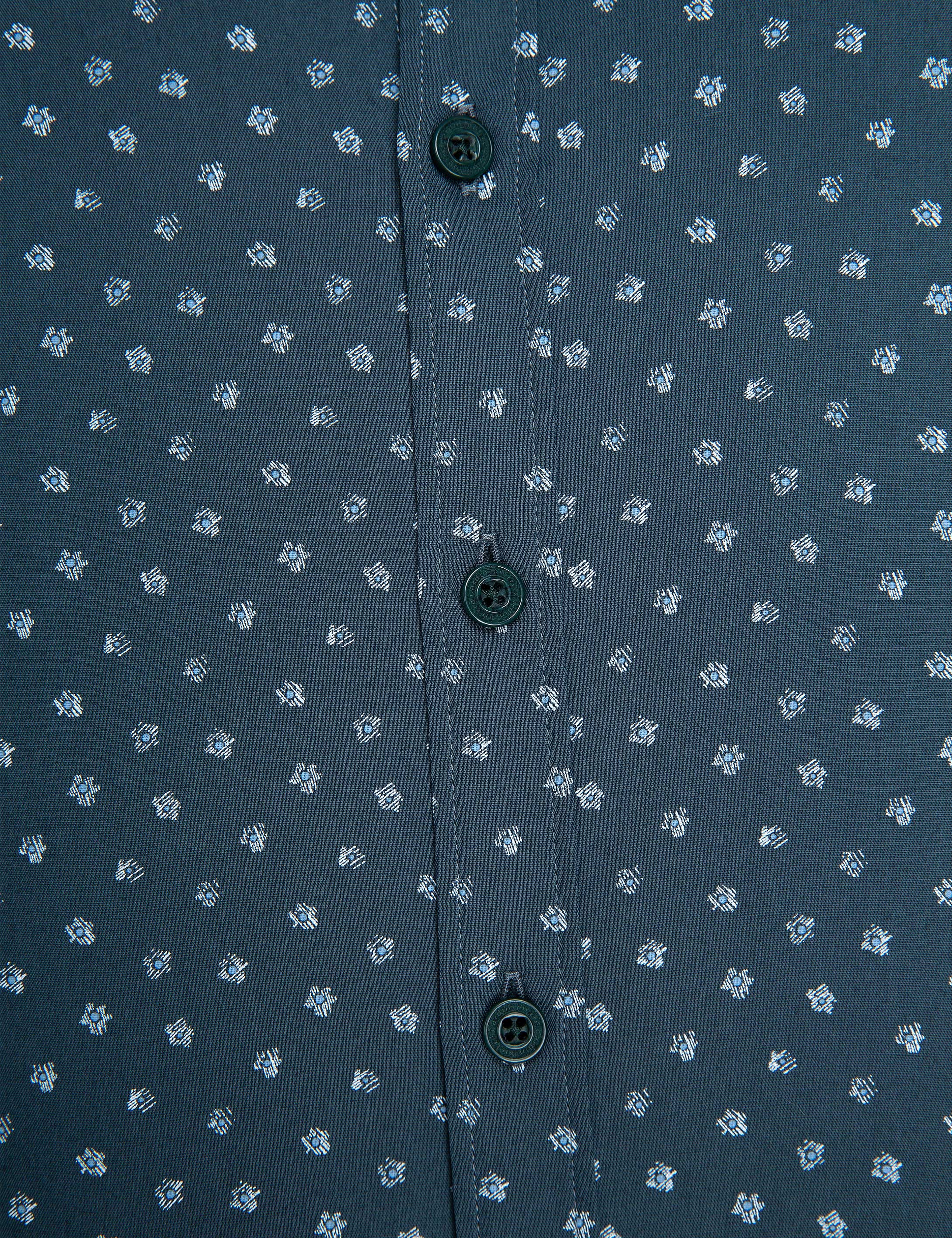 Yeşil Slim Fit Gömlek