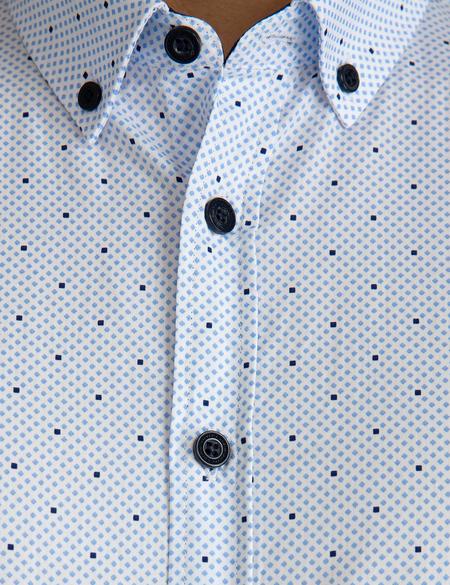 Slim Mavi Gömlek - 50201677014