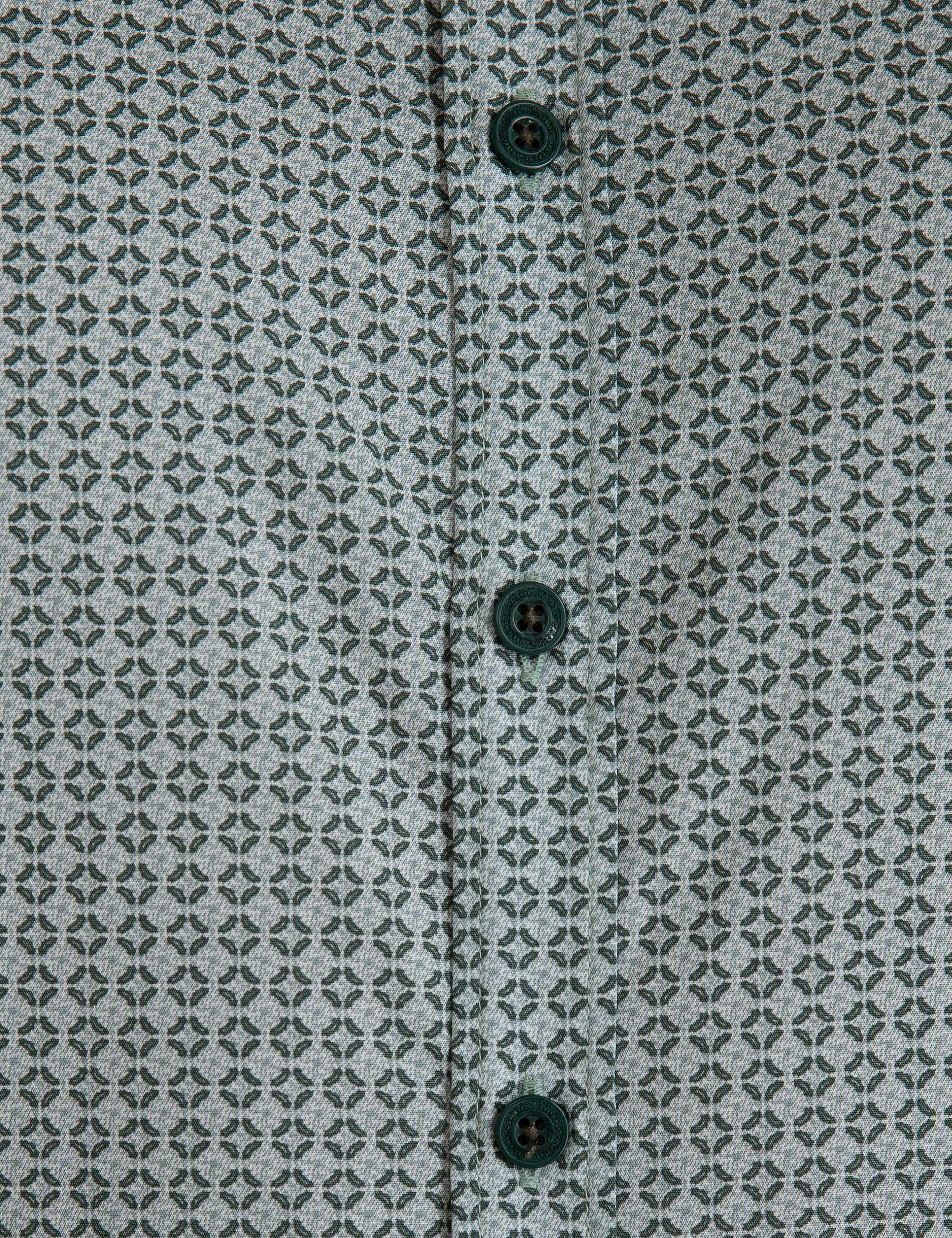 Mavi Slim Fit Gömlek - Image 4