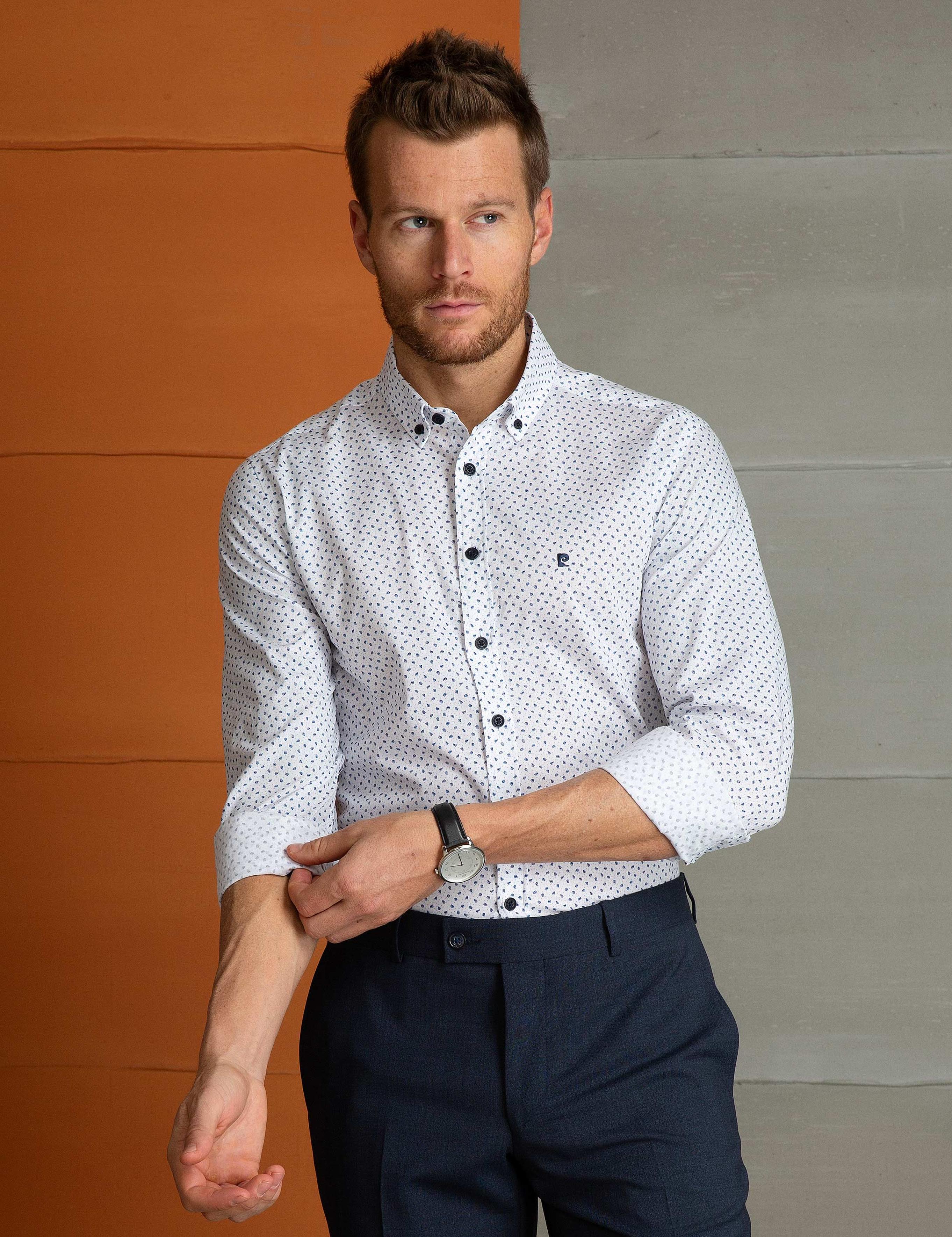 Beyaz Slim Fit Gömlek