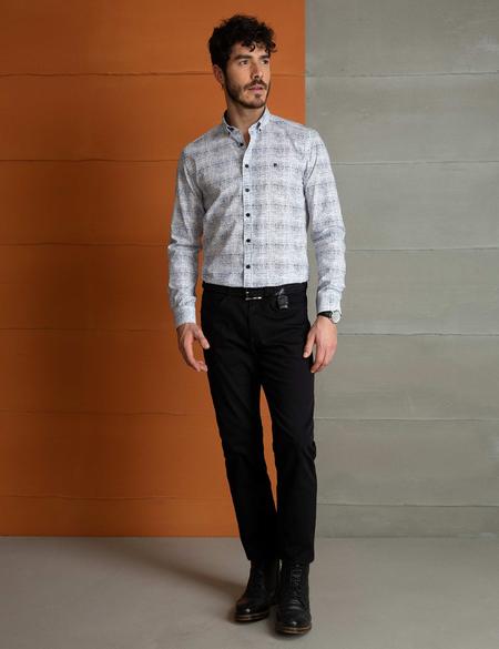 Beyaz Slim Fit Gömlek - 50202432001