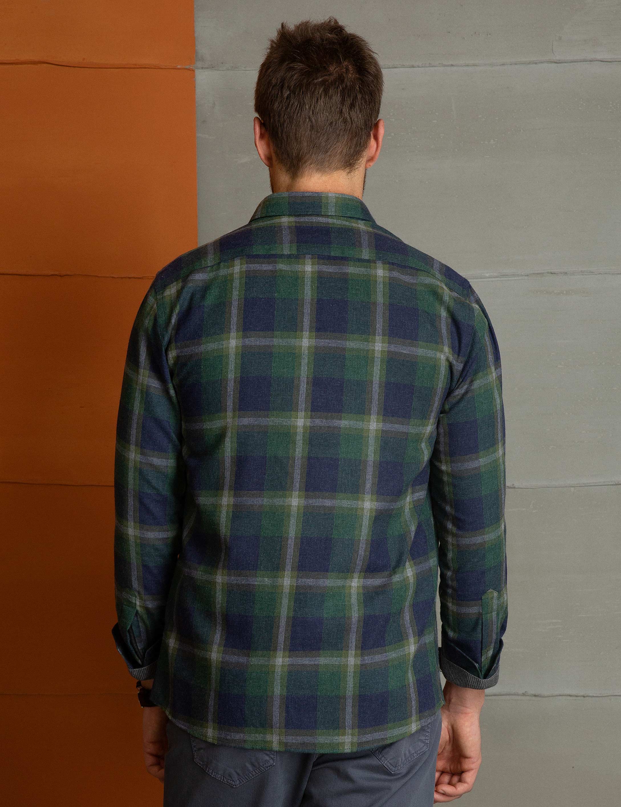 Yeşil Slim Fit Gömlek