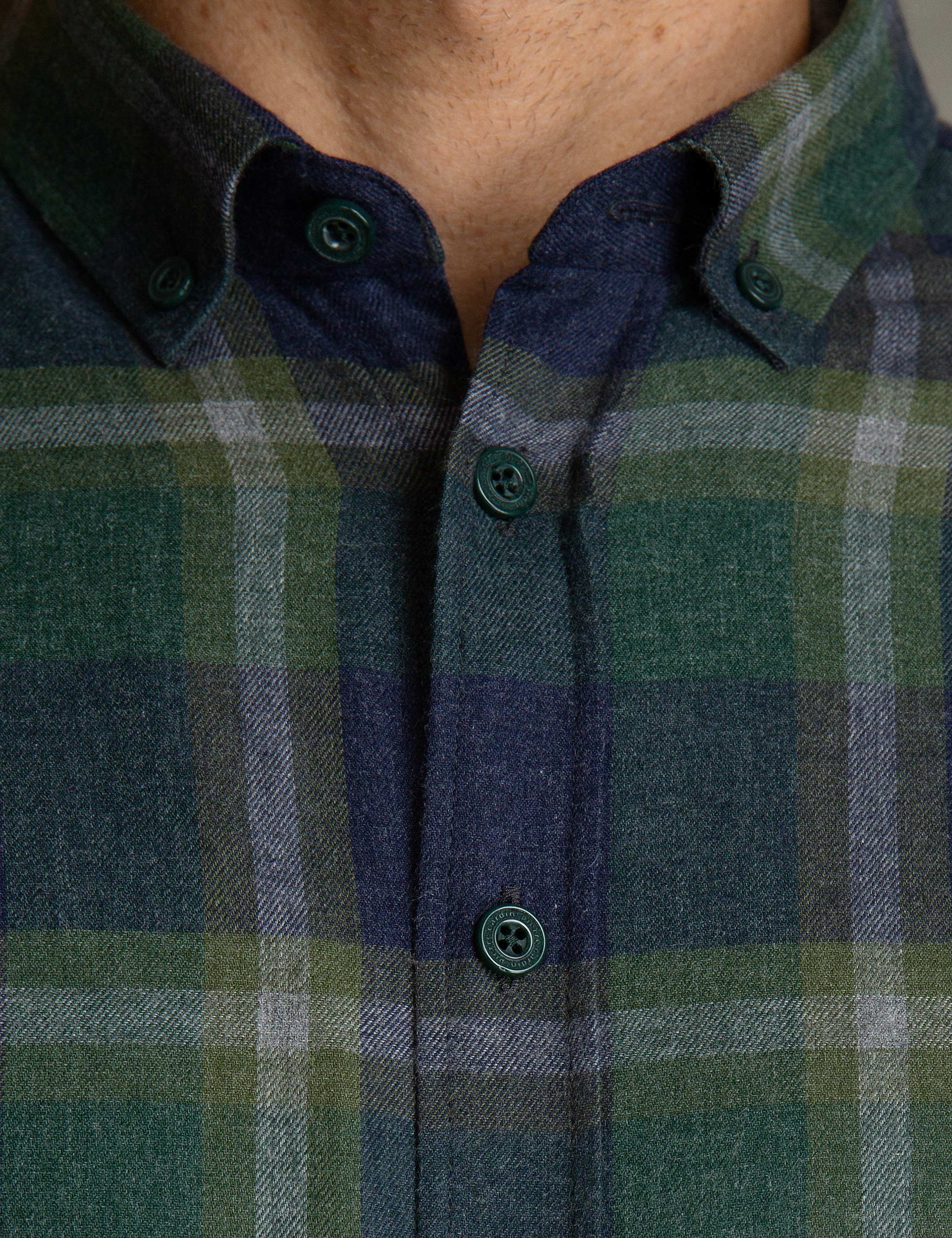 Yeşil Slim Fit Gömlek