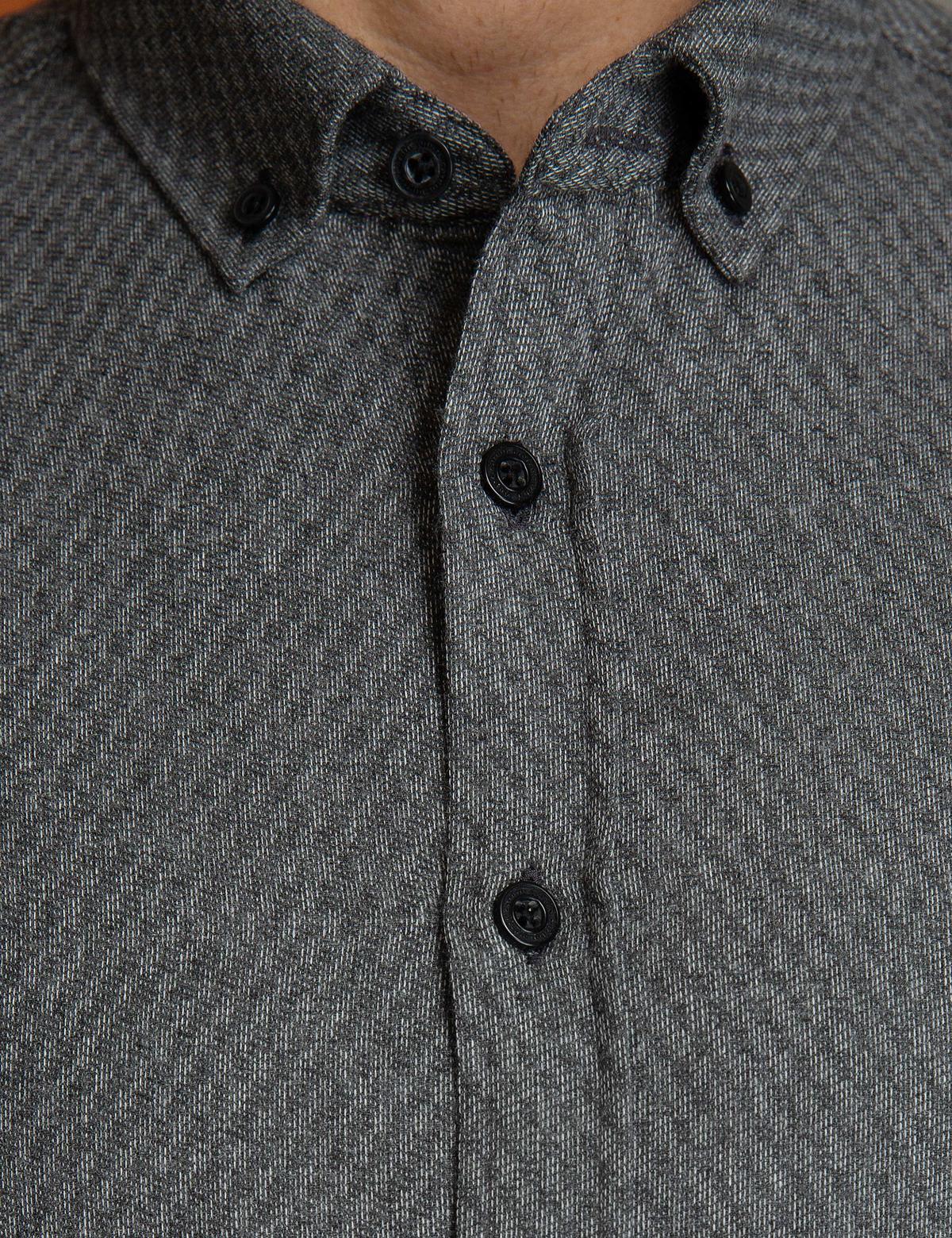 Gri Slim Fit Gömlek - 50202442032