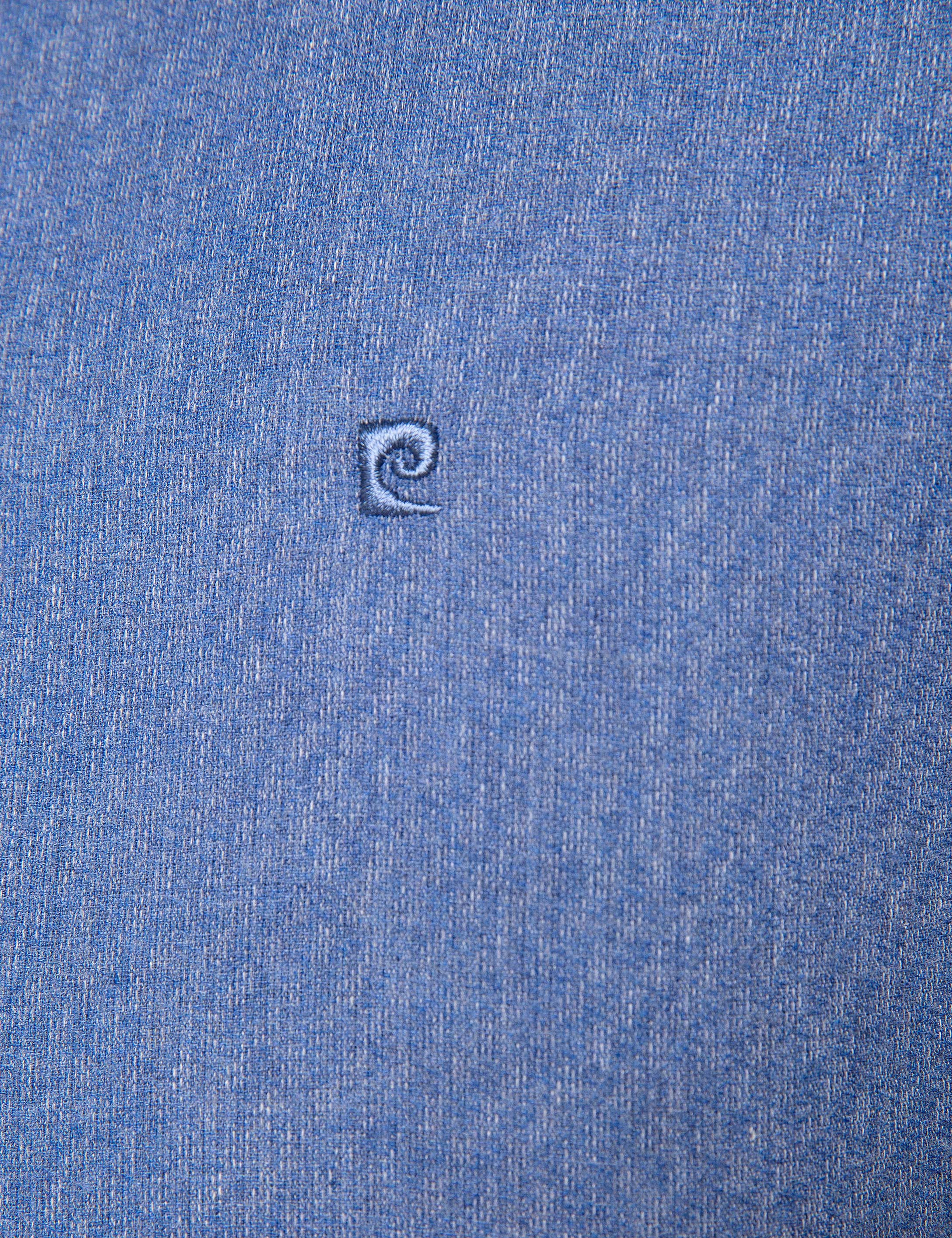 Mavi Slim Fit Gömlek - Image 4